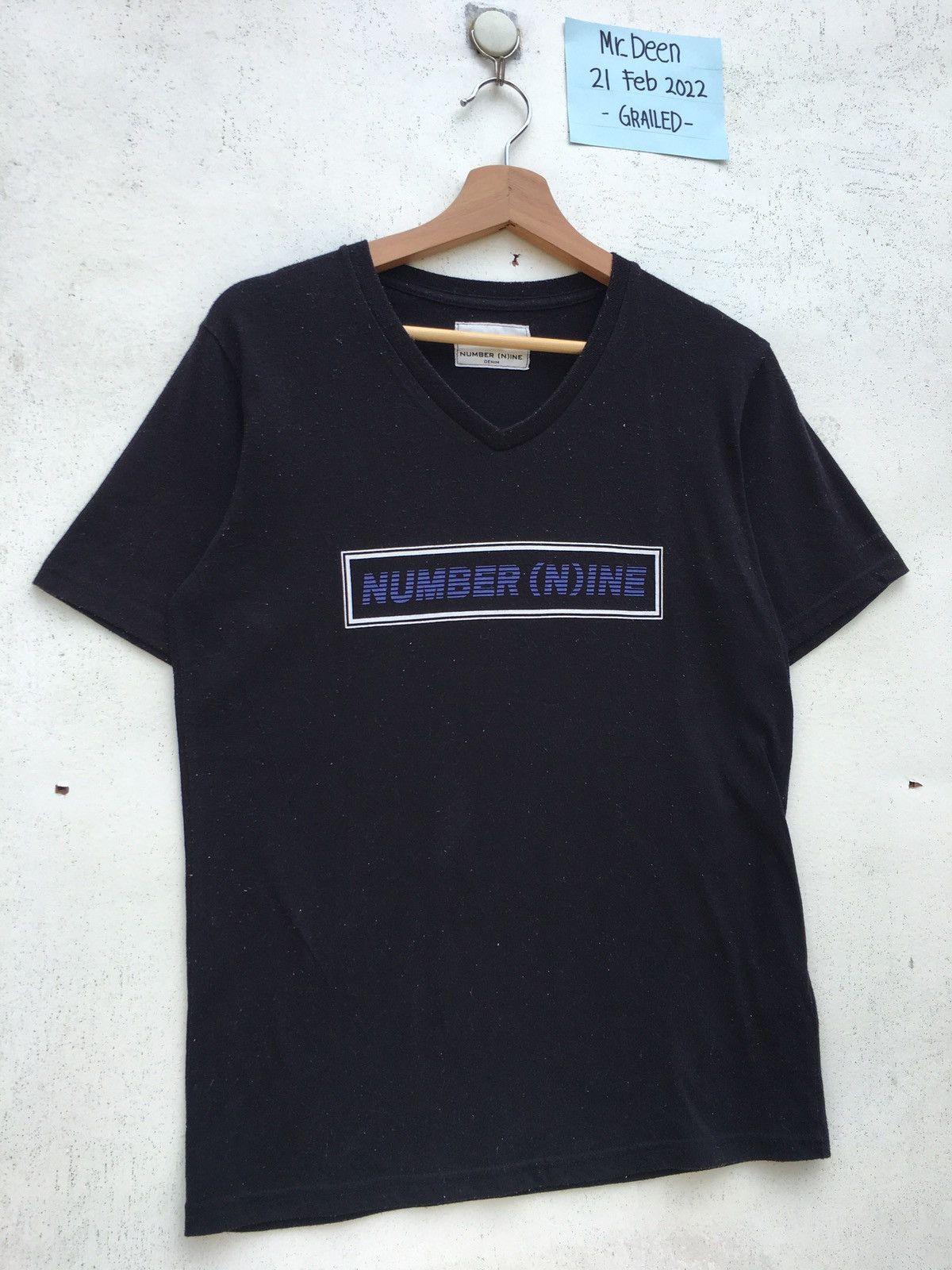 Number (N)ine Rare Vintage Number Nine Spellout Tshirt Size US S / EU 44-46 / 1 - 2 Thumbnail