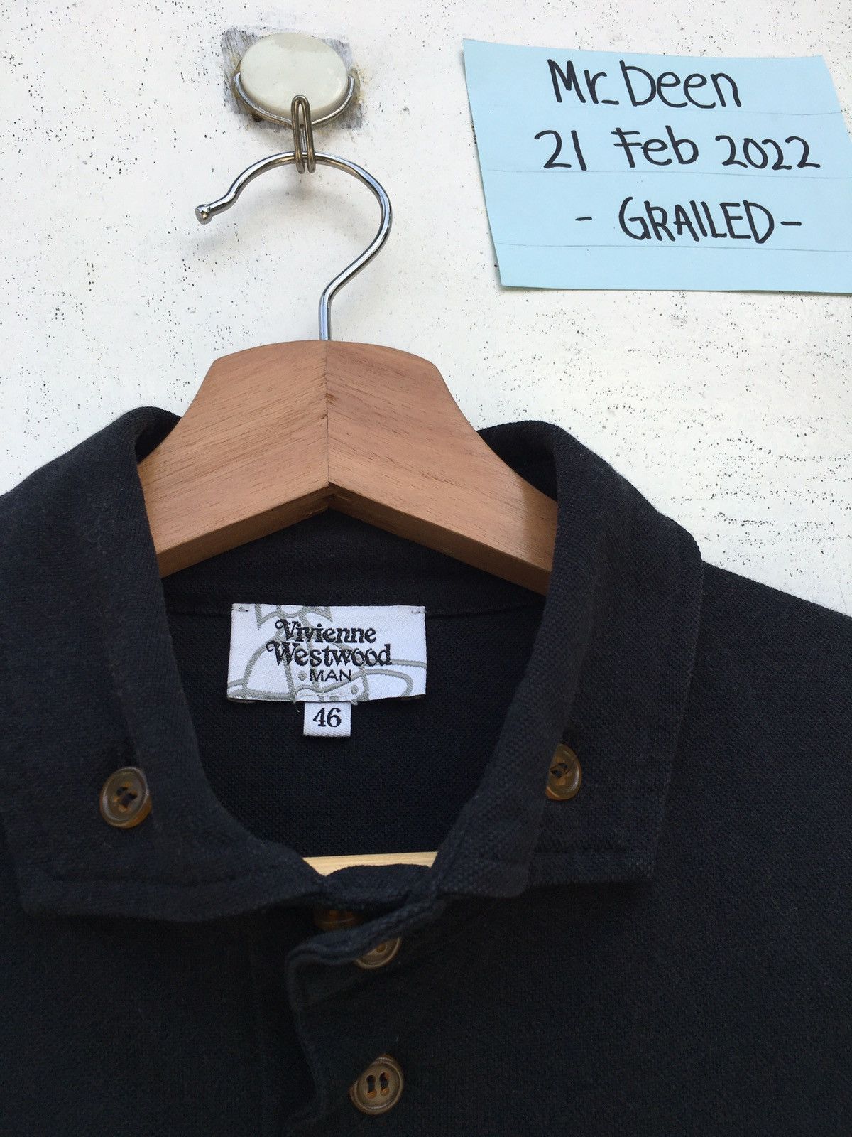 Vivienne Westwood Rare Vivienne Westwood Plain Polo Shirt Size US M / EU 48-50 / 2 - 8 Thumbnail