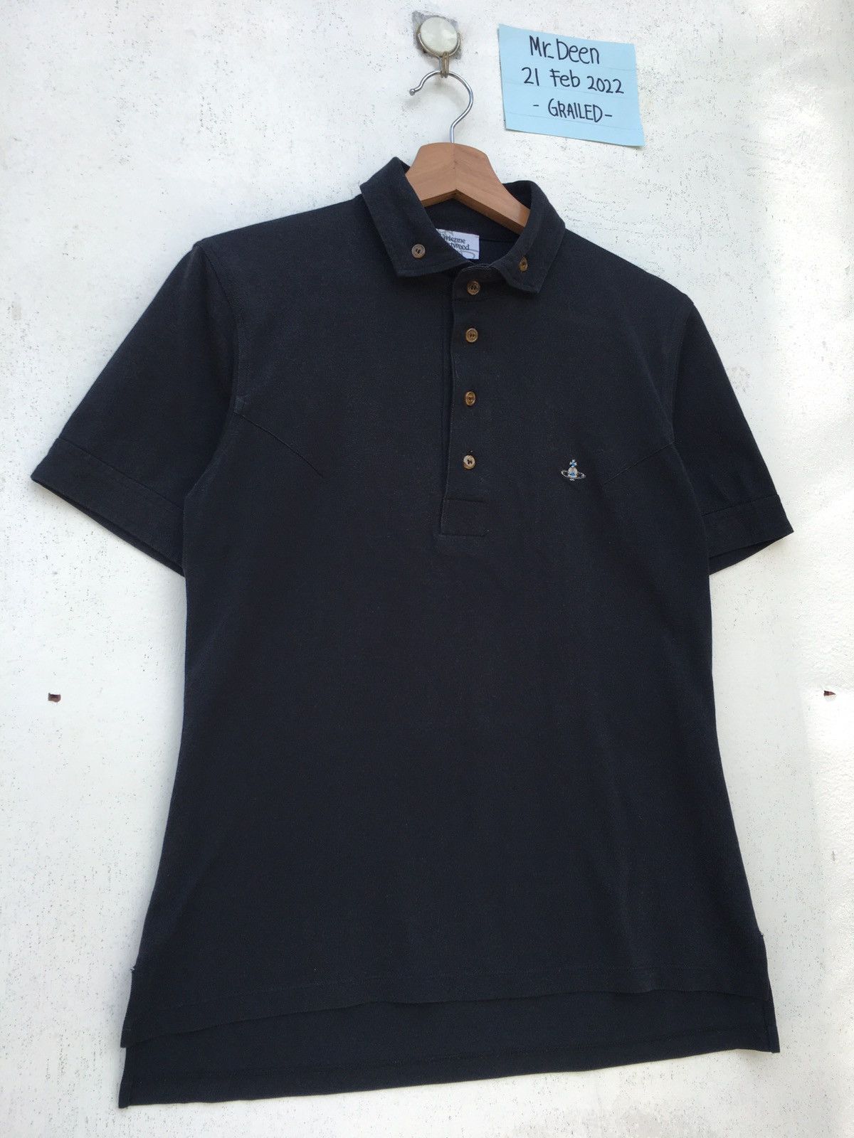 Vivienne Westwood Rare Vivienne Westwood Plain Polo Shirt Size US M / EU 48-50 / 2 - 3 Thumbnail