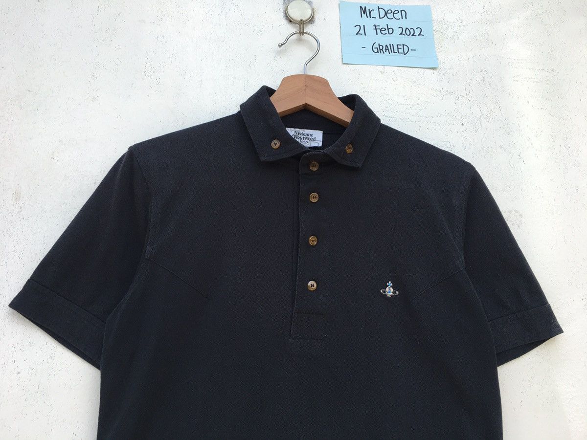 Vivienne Westwood Rare Vivienne Westwood Plain Polo Shirt Size US M / EU 48-50 / 2 - 6 Thumbnail