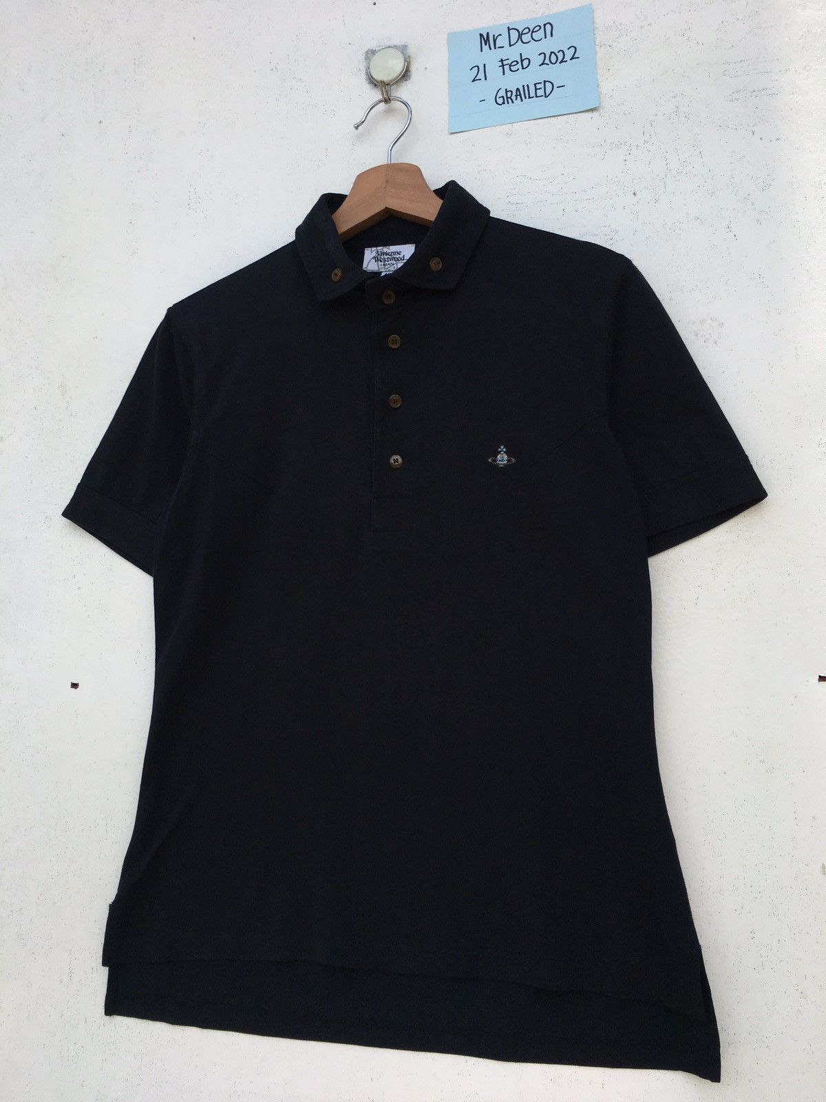 Vivienne Westwood Rare Vivienne Westwood Plain Polo Shirt Size US M / EU 48-50 / 2 - 4 Thumbnail
