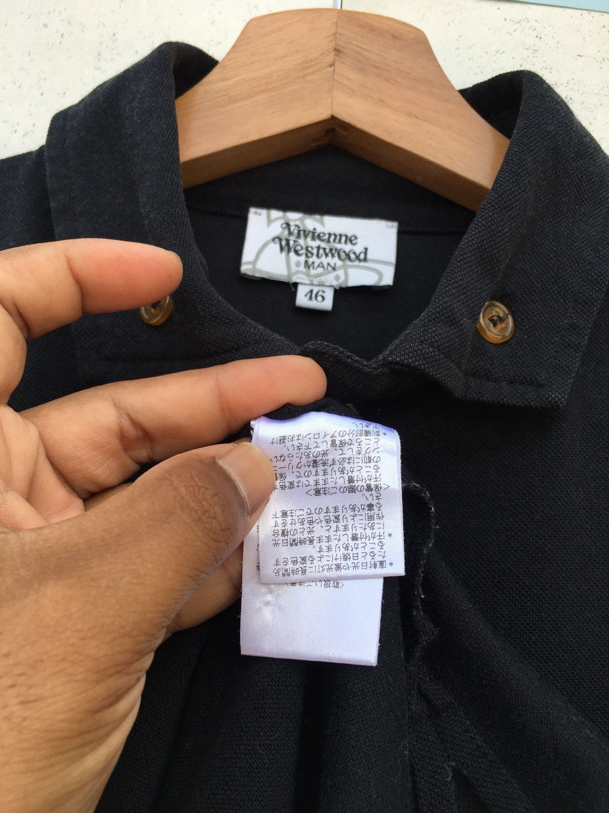 Vivienne Westwood Rare Vivienne Westwood Plain Polo Shirt Size US M / EU 48-50 / 2 - 13 Thumbnail
