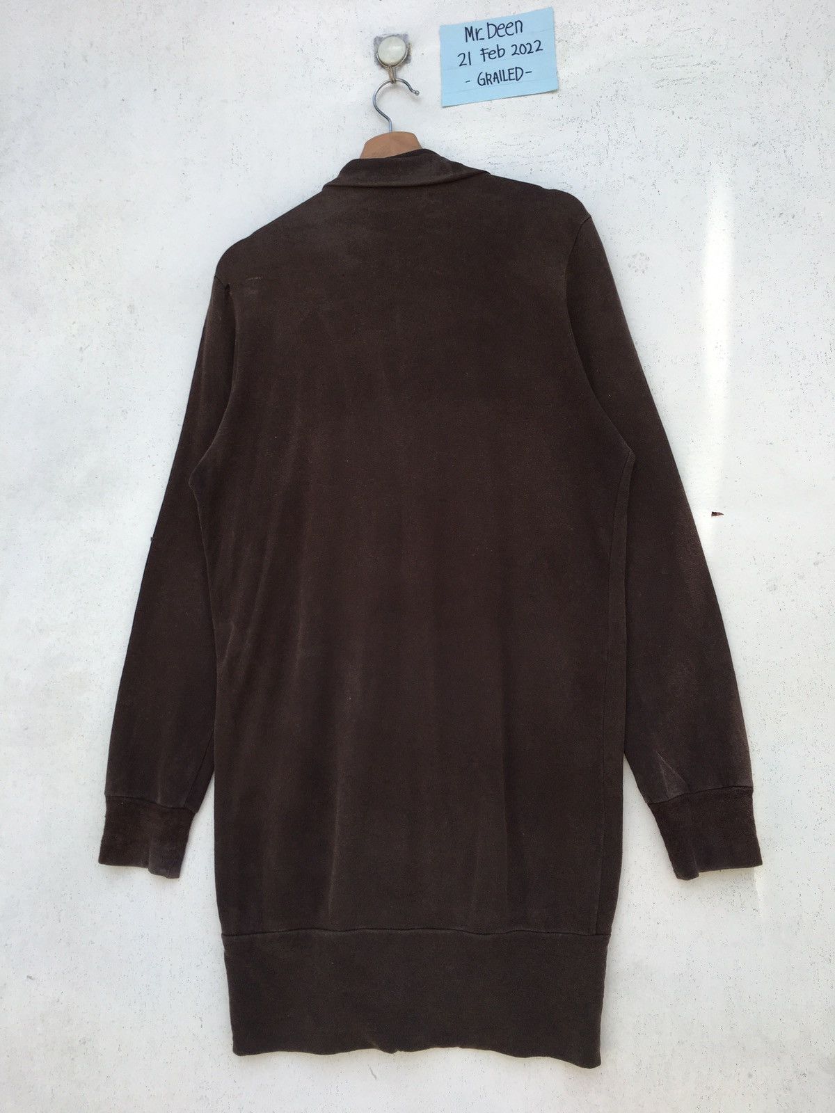 Limi Feu Rare Vintage LIMI Feu x Yohji Yamamoto Long Cardigan Size US M / EU 48-50 / 2 - 13 Thumbnail