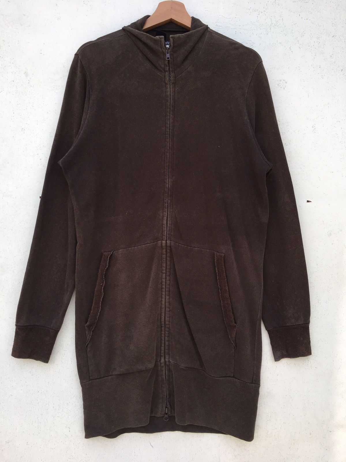 Limi Feu Rare Vintage LIMI Feu x Yohji Yamamoto Long Cardigan Size US M / EU 48-50 / 2 - 4 Thumbnail