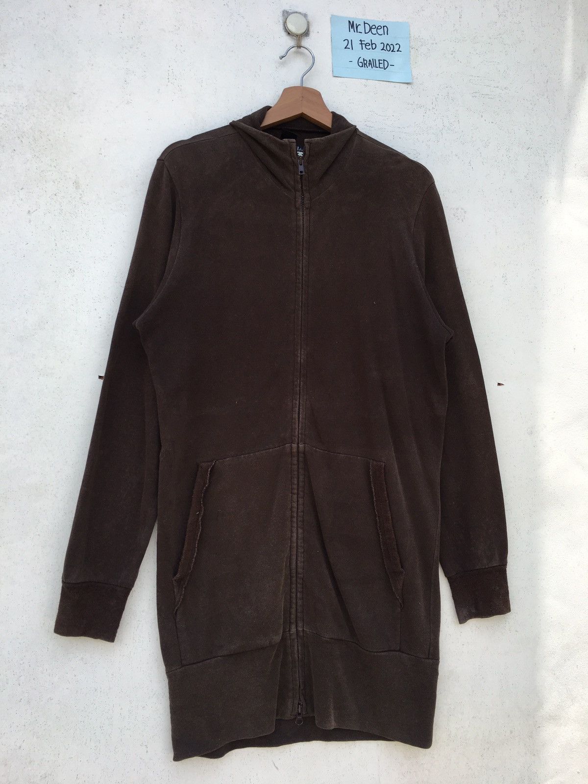 Limi Feu Rare Vintage LIMI Feu x Yohji Yamamoto Long Cardigan Size US M / EU 48-50 / 2 - 2 Thumbnail