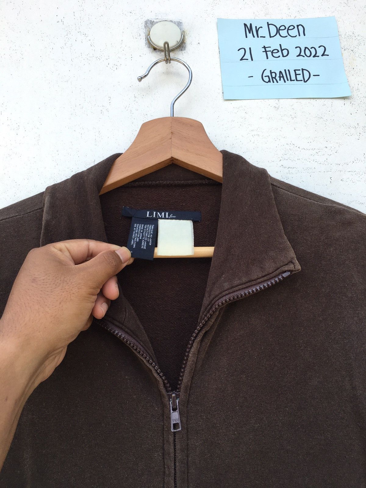 Limi Feu Rare Vintage LIMI Feu x Yohji Yamamoto Long Cardigan Size US M / EU 48-50 / 2 - 6 Thumbnail