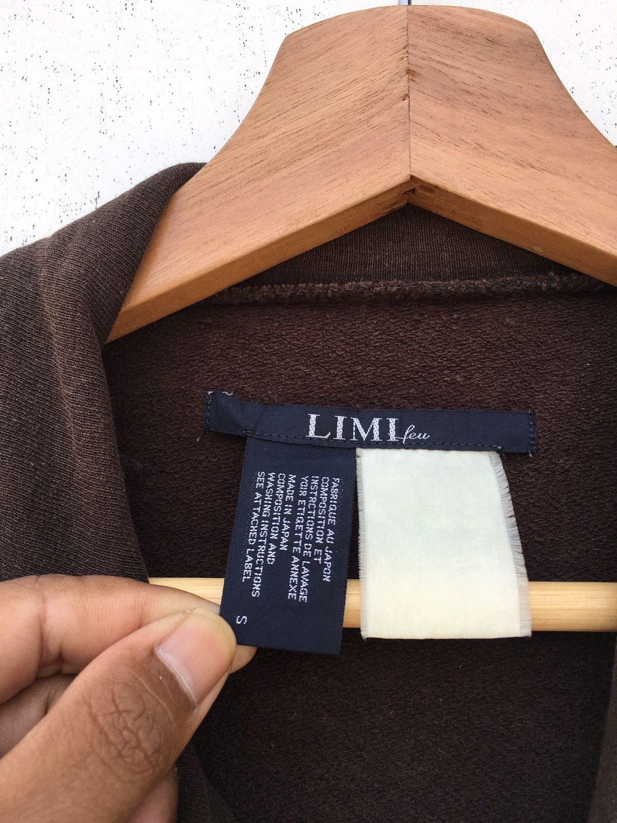 Limi Feu Rare Vintage LIMI Feu x Yohji Yamamoto Long Cardigan Size US M / EU 48-50 / 2 - 7 Thumbnail