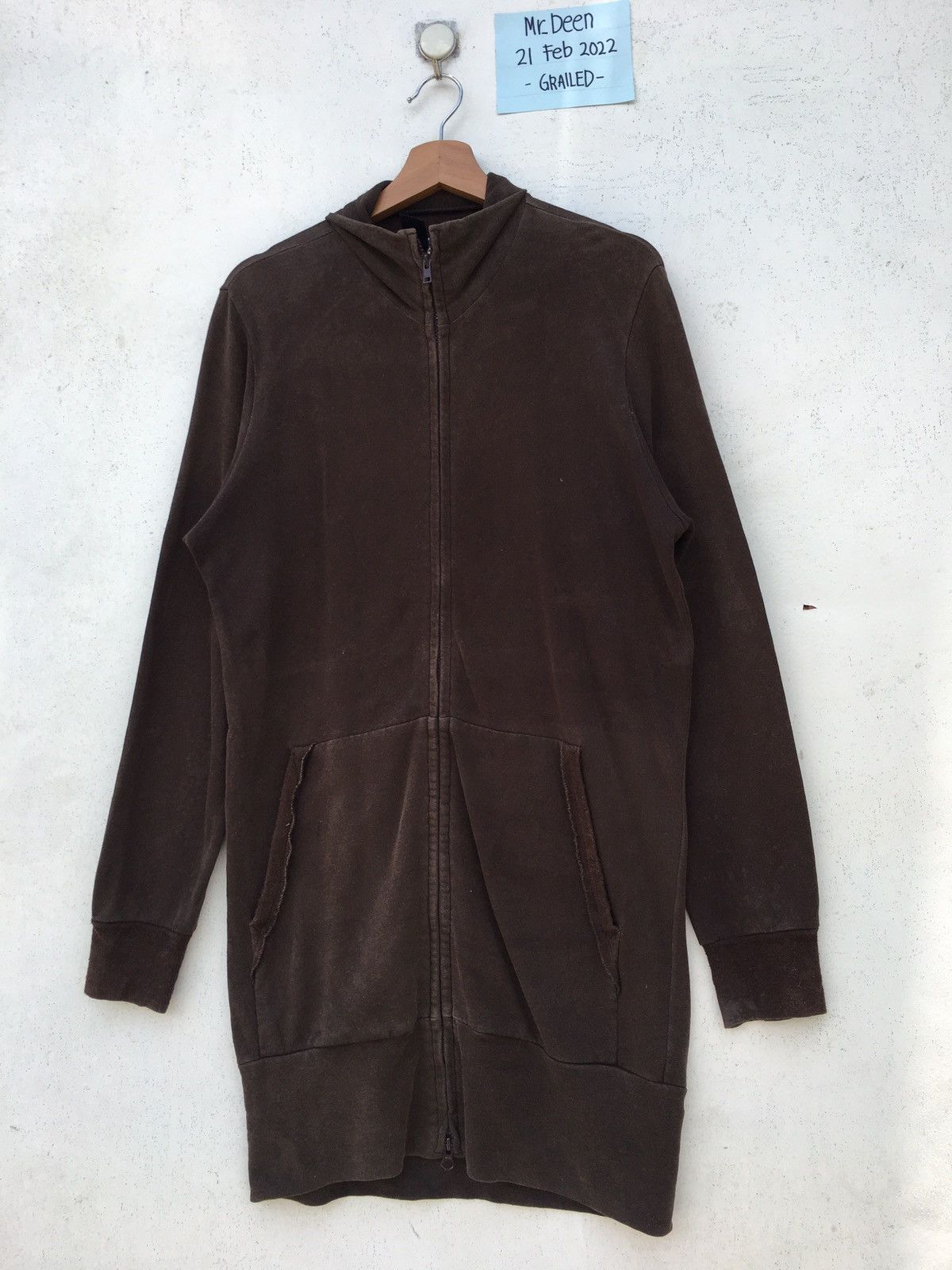 Limi Feu Rare Vintage LIMI Feu x Yohji Yamamoto Long Cardigan Size US M / EU 48-50 / 2 - 3 Thumbnail