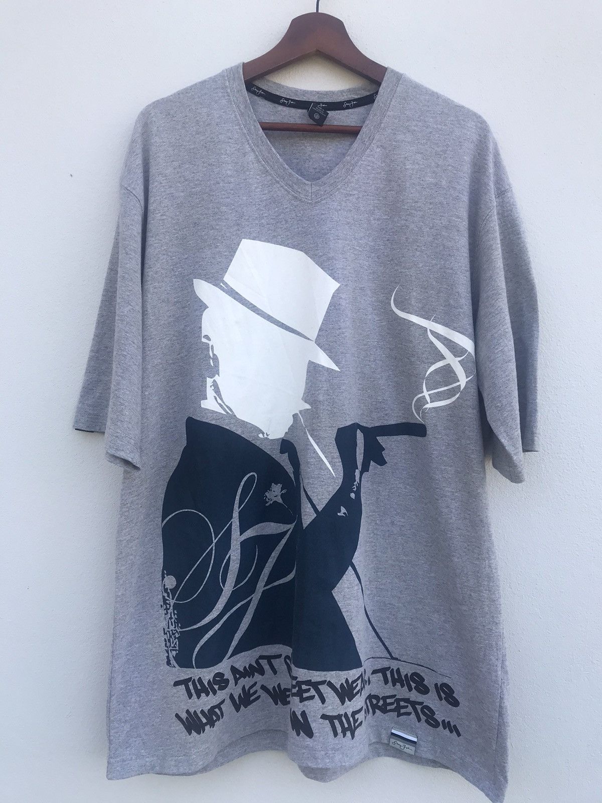 Rap Tees Sean John Big Logo Tee Size US XL / EU 56 / 4 - 1 Thumbnail