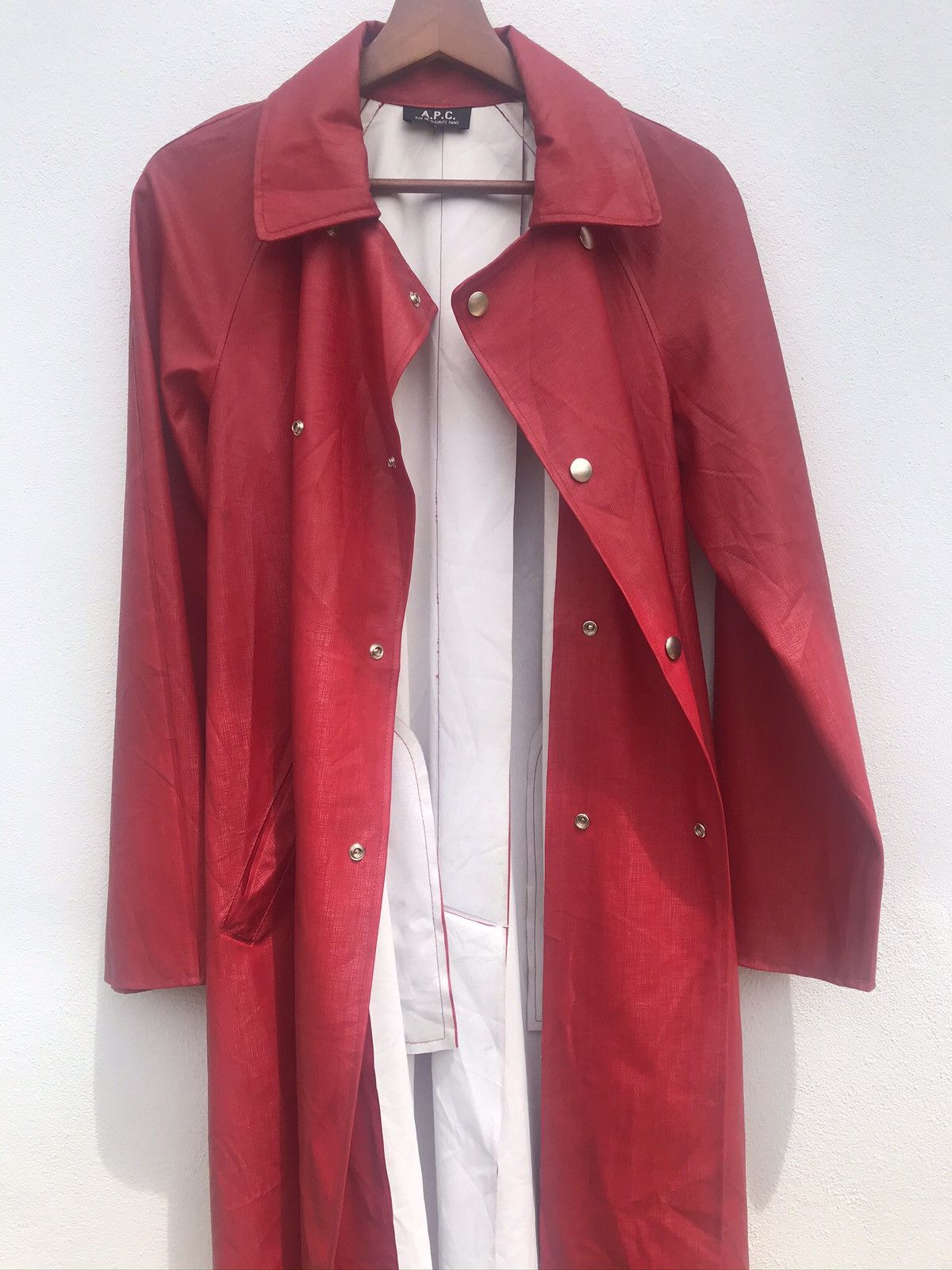 A.P.C. A.P.C Long Raincoat Size US S / EU 44-46 / 1 - 6 Thumbnail