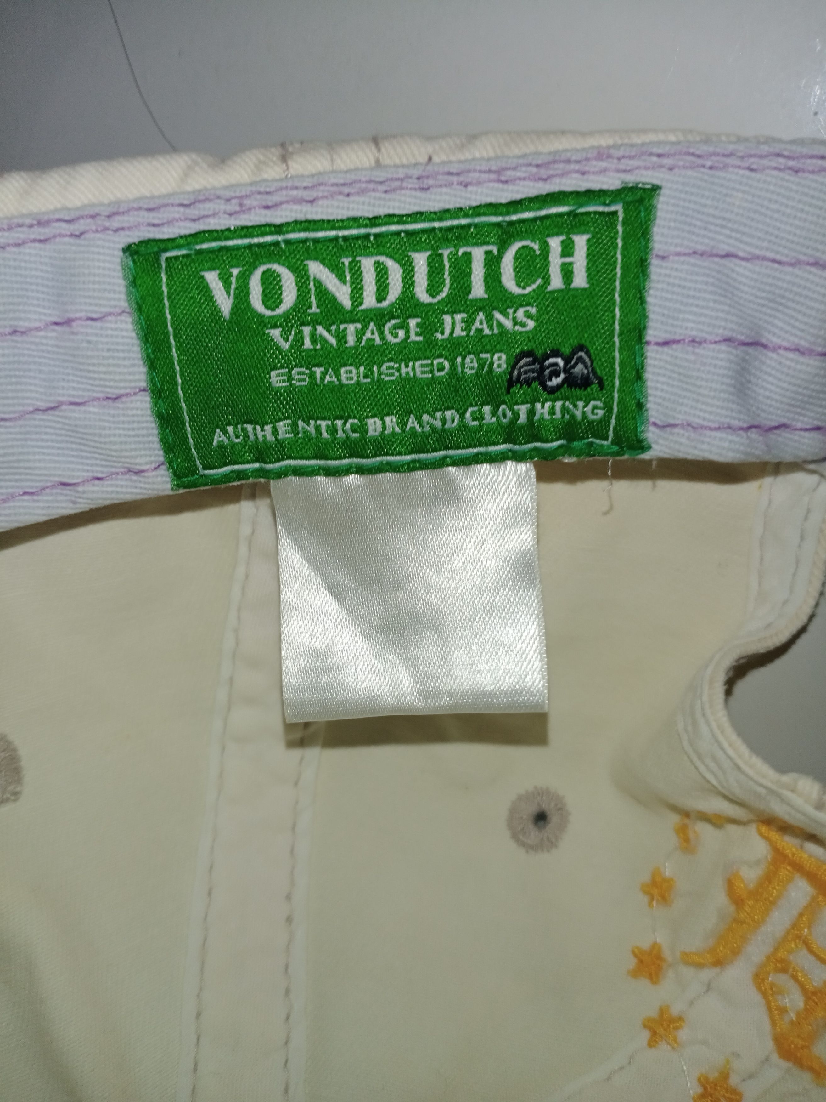 Von Dutch Von Dutch X Ashley Vintage Jeans Adjustable Cap Size ONE SIZE - 8 Thumbnail