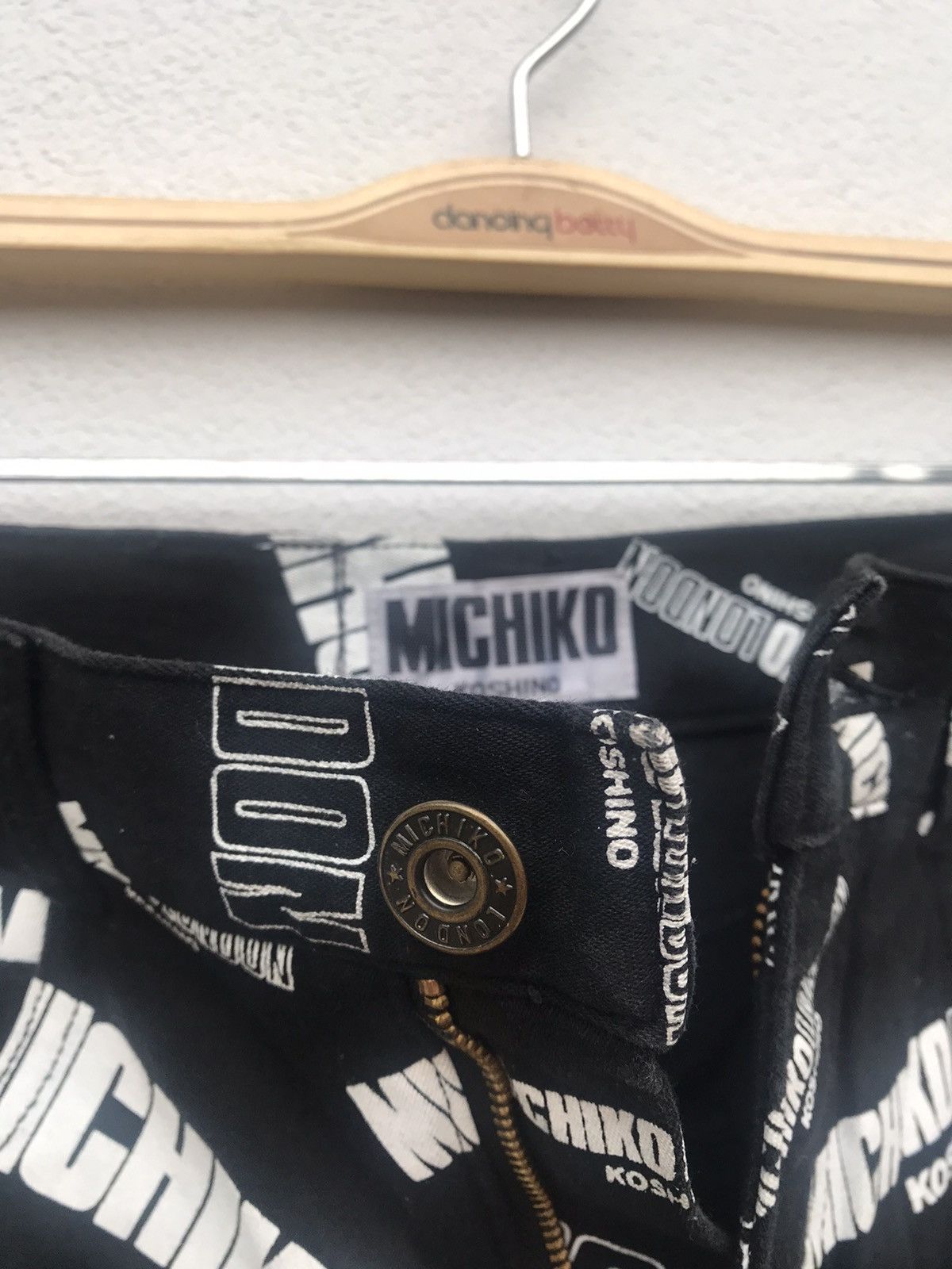 Michiko Koshino London Michico London Koshino Skinny Full Print Jeans Size US 26 / EU 42 - 4 Thumbnail