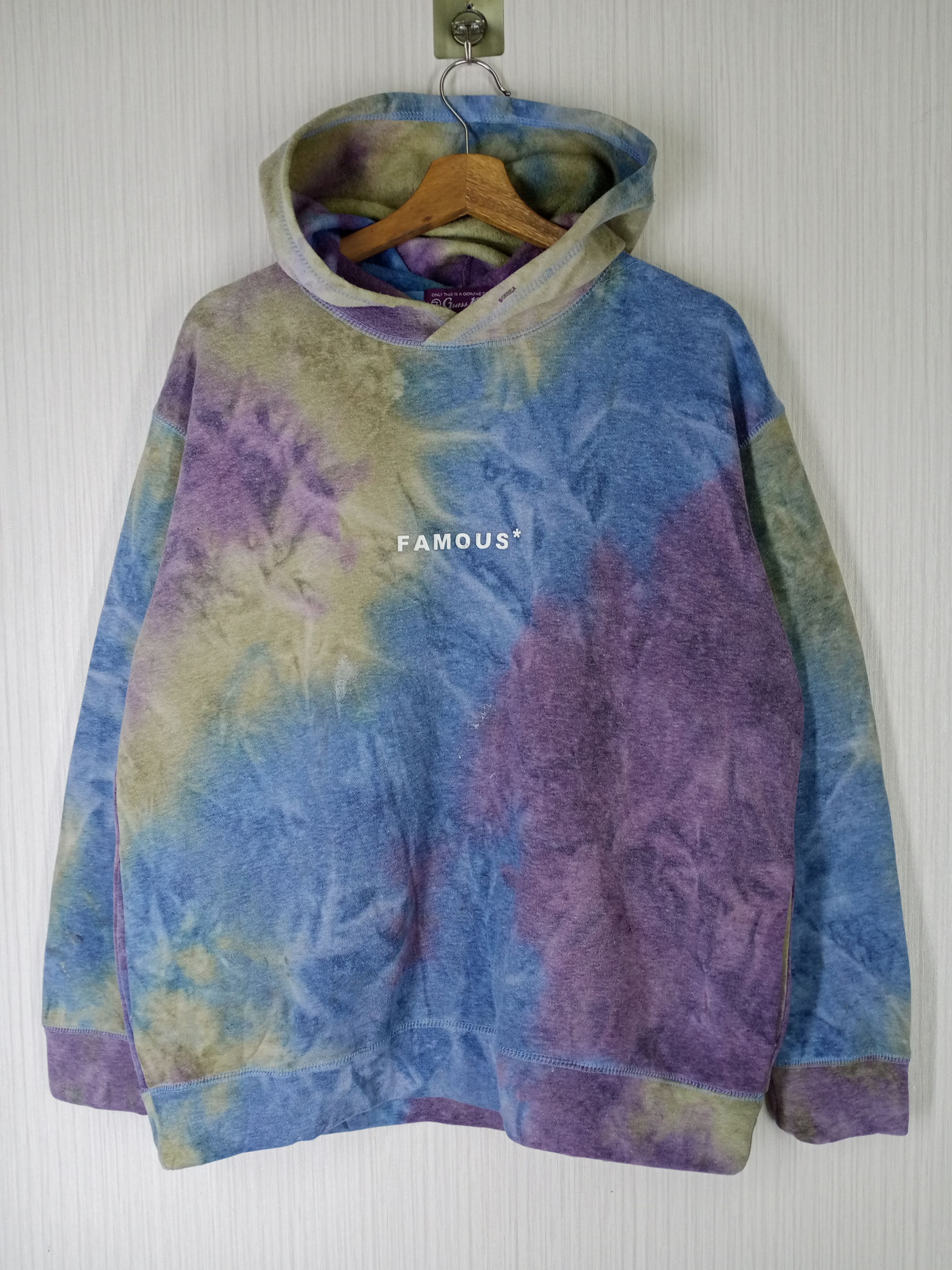 Japanese Brand Vintage Tie Dye Hoodie Japanese Size US L / EU 52-54 / 3 - 1 Thumbnail