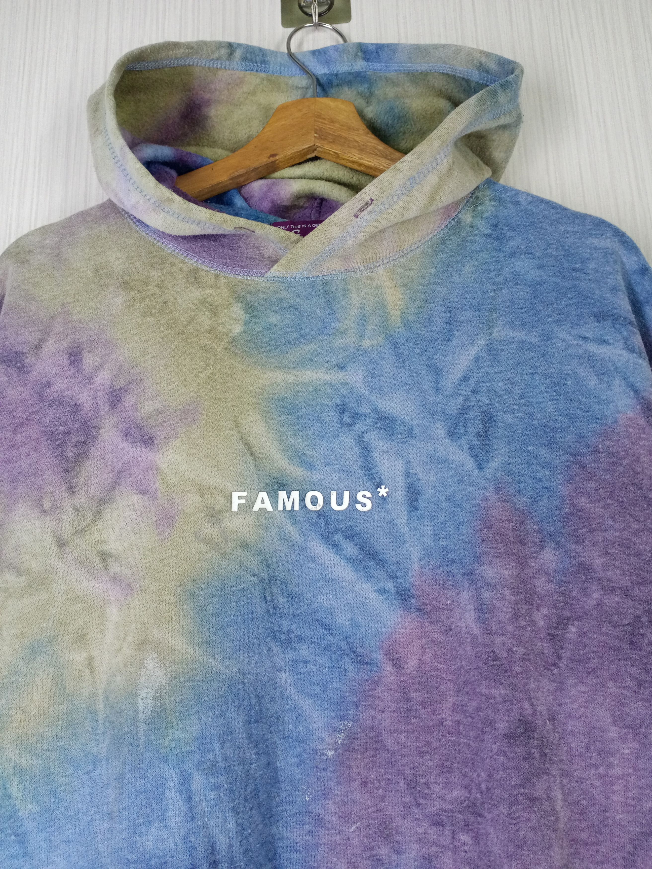 Japanese Brand Vintage Tie Dye Hoodie Japanese Size US L / EU 52-54 / 3 - 2 Thumbnail