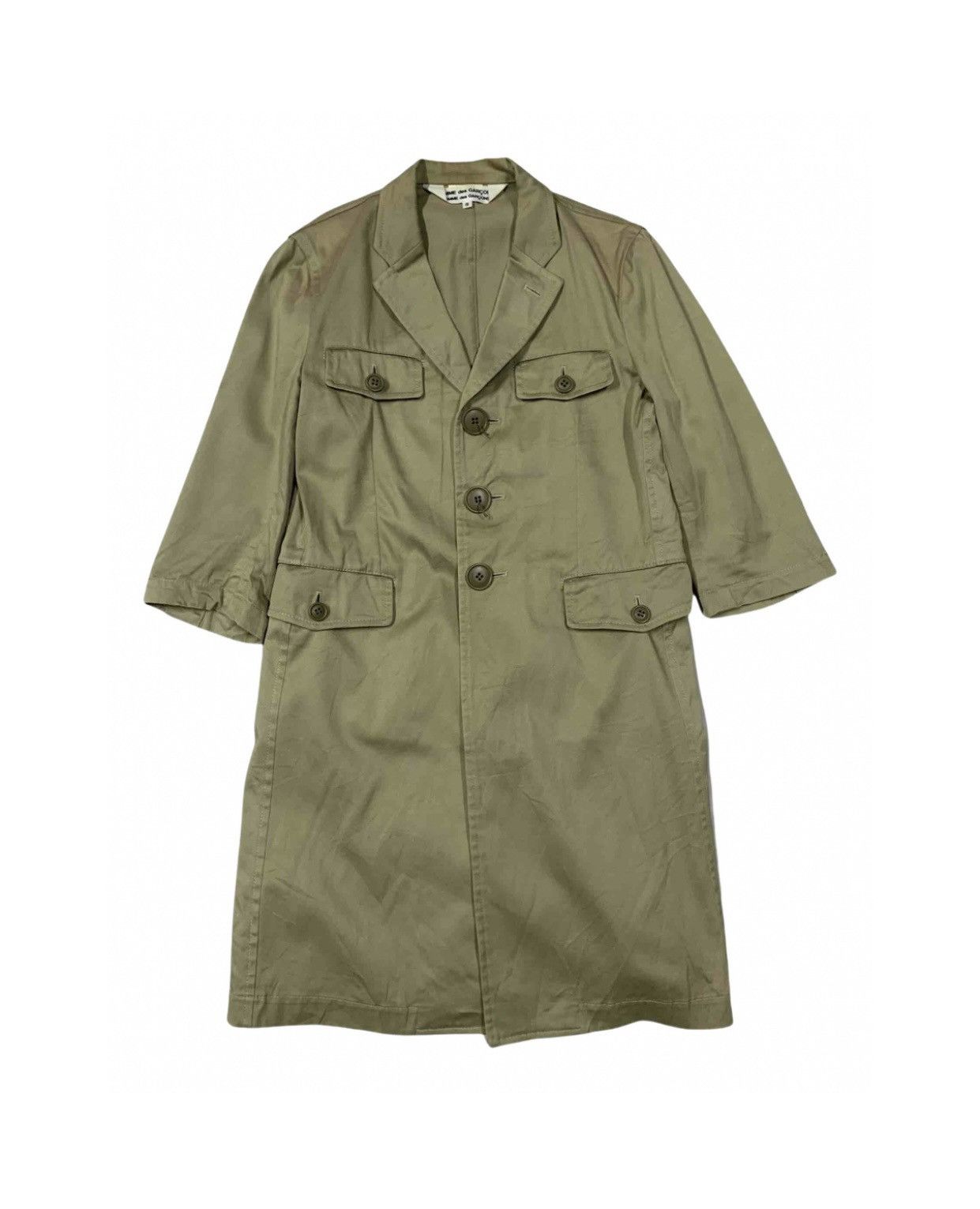 Comme des Garcons 🔥COMME des GARÇONS 3Q SLEEVES COAT 🧥 Size US S / EU 44-46 / 1 - 4 Thumbnail