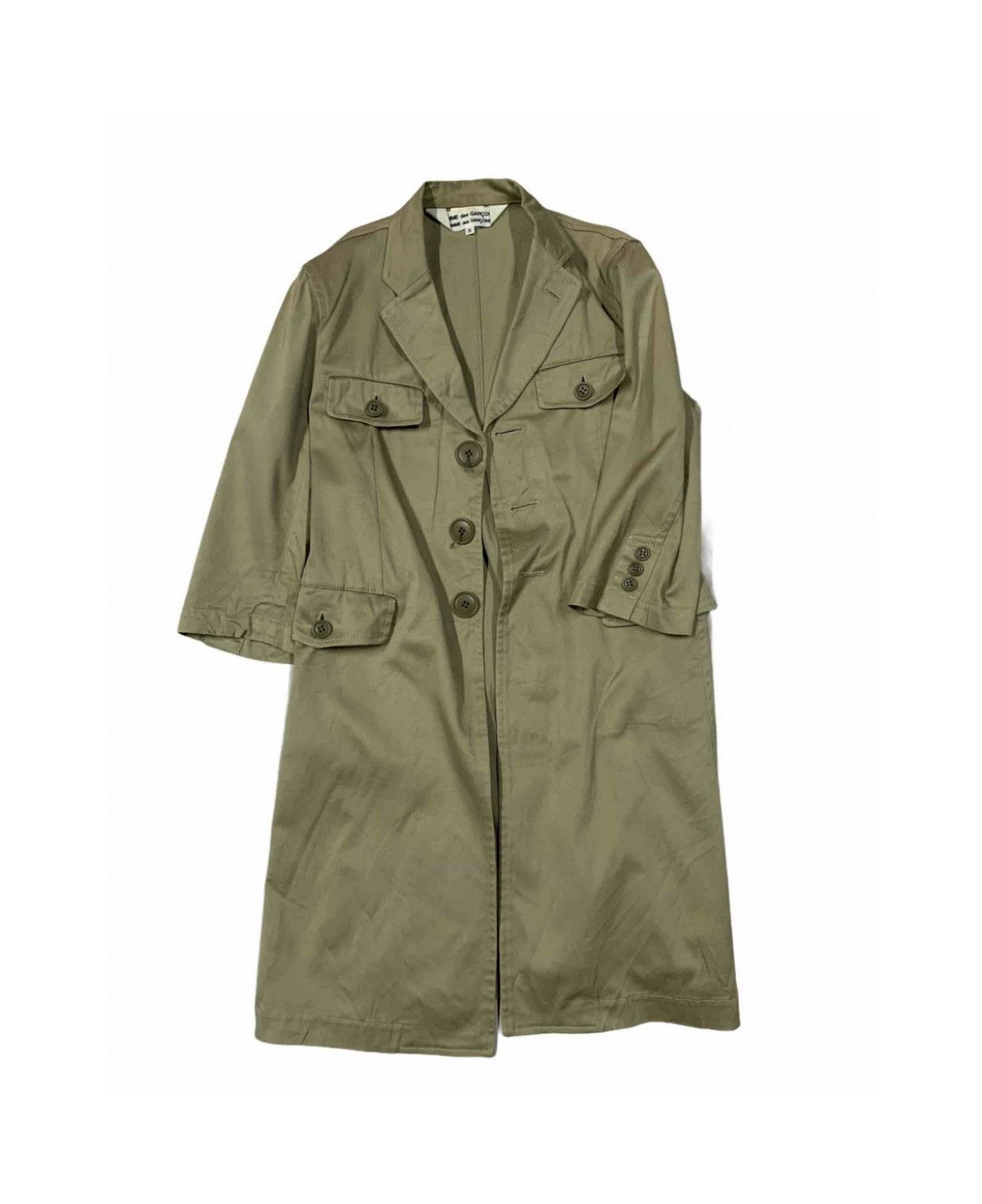 Comme des Garcons 🔥COMME des GARÇONS 3Q SLEEVES COAT 🧥 Size US S / EU 44-46 / 1 - 1 Thumbnail
