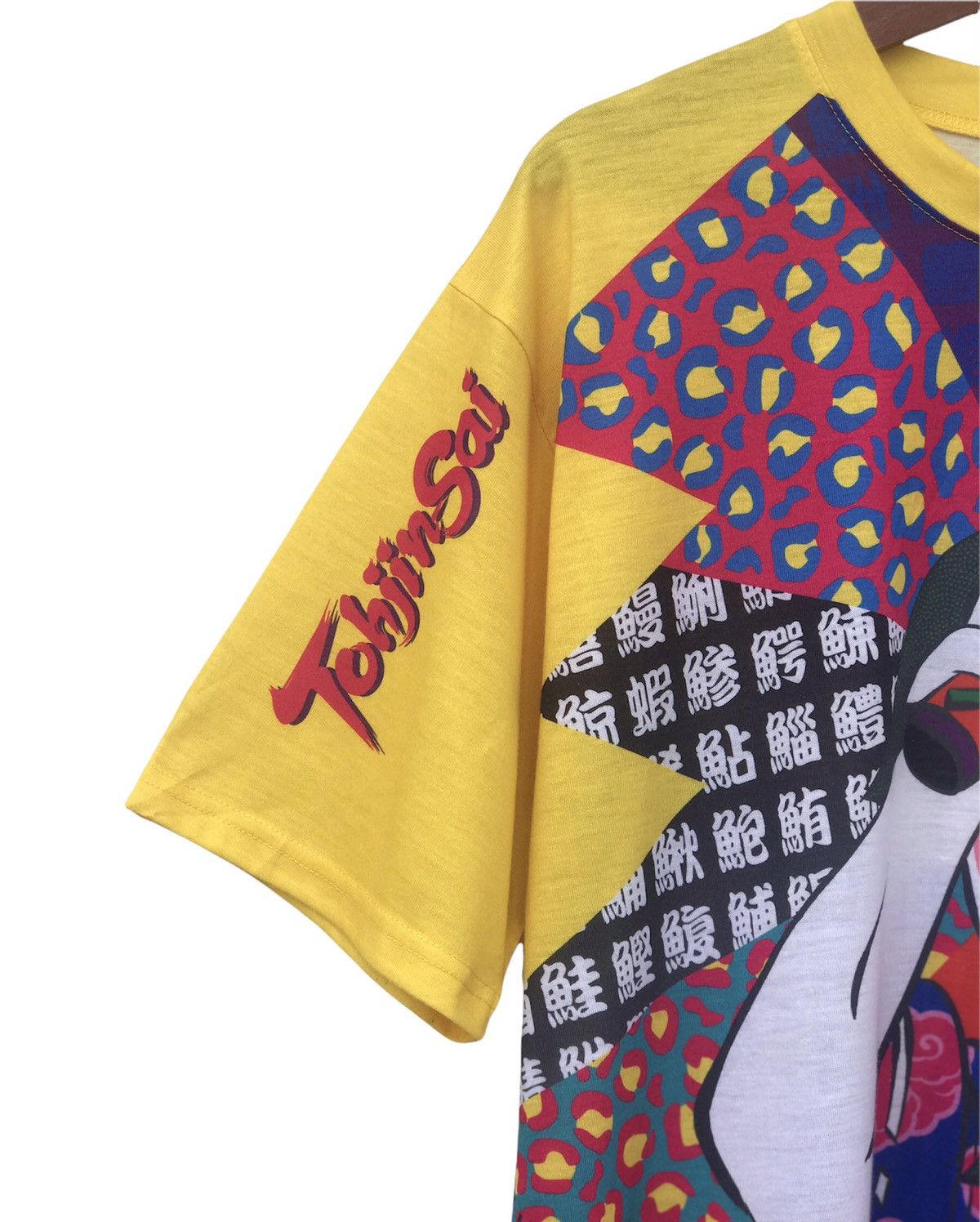 Japanese Brand Over Print Samurai Shiori Shirt Size US L / EU 52-54 / 3 - 3 Thumbnail