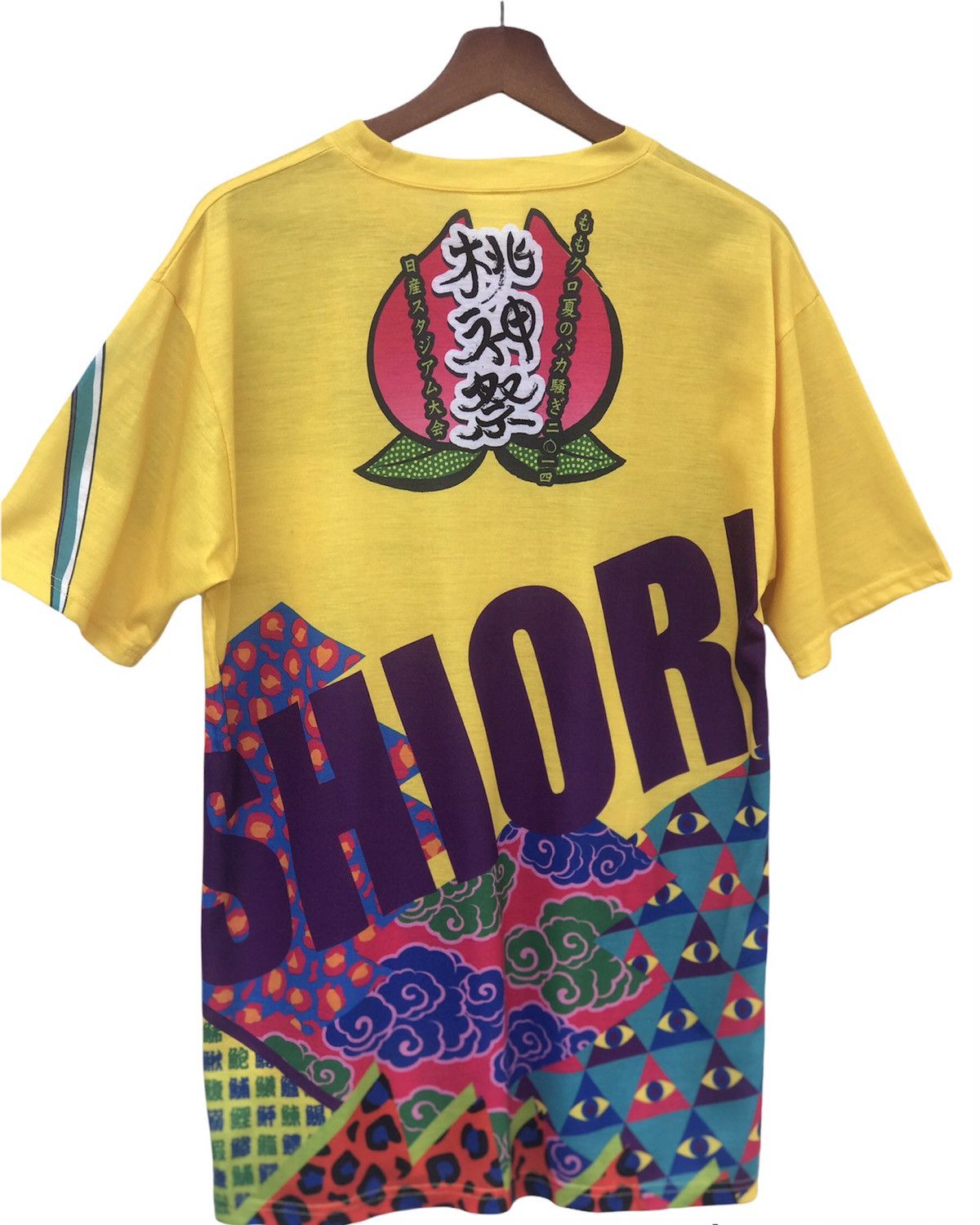 Japanese Brand Over Print Samurai Shiori Shirt Size US L / EU 52-54 / 3 - 4 Thumbnail