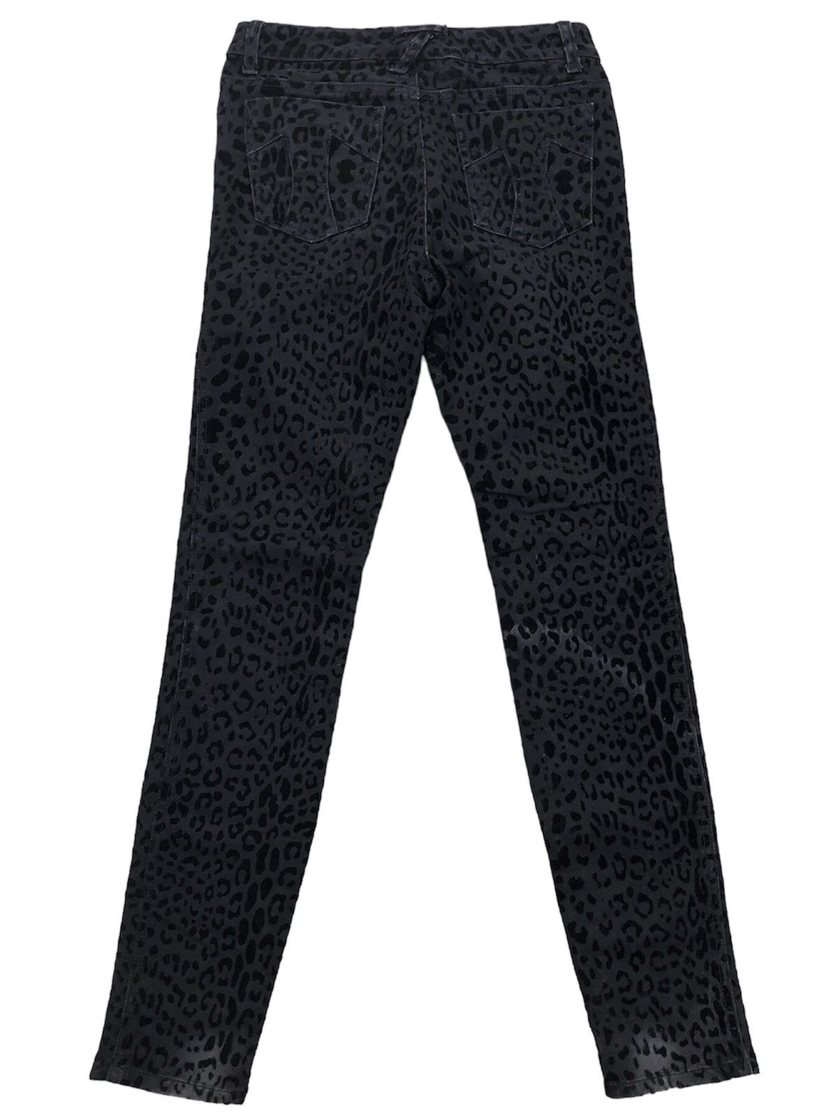If Six Was Nine Tripp NYC Leopard Skull Black Pants Size US 27 - 3 Thumbnail