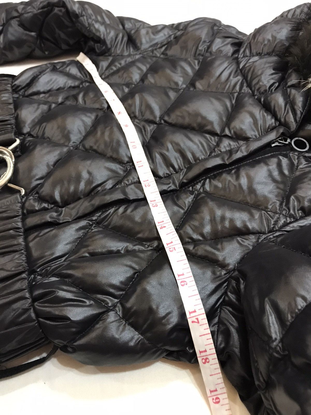 TATRAS TATRAS DOWN RACCOON FUR QUILTING JACKET SIZE 2 Size US XS / EU 42 / 0 - 11 Thumbnail