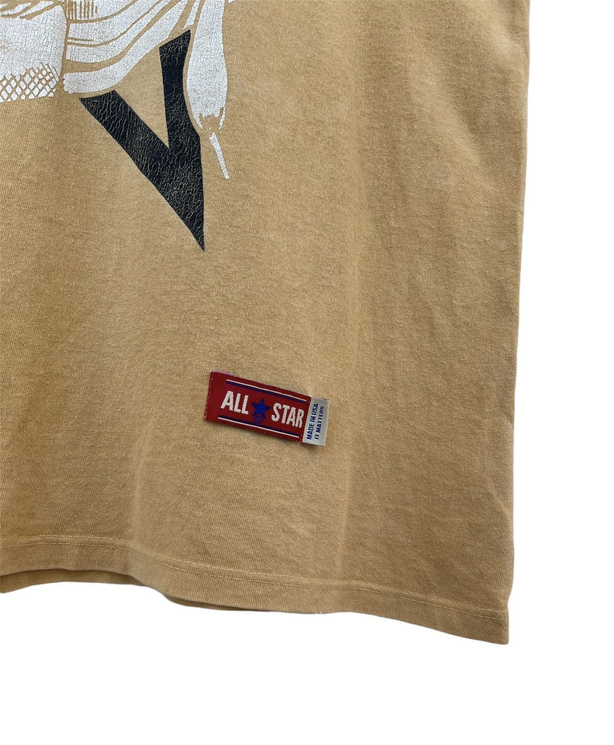 Converse Vintage Converse Mirror Shoes Tee Shirt Size US L / EU 52-54 / 3 - 6 Thumbnail