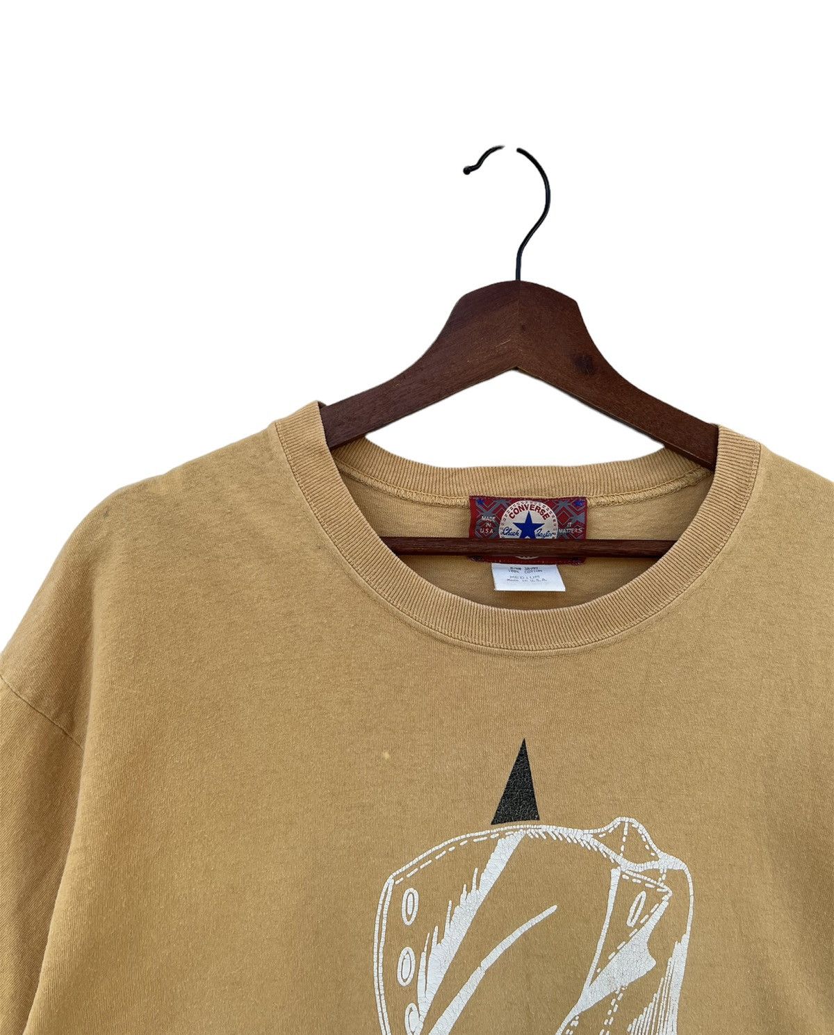 Converse Vintage Converse Mirror Shoes Tee Shirt Size US L / EU 52-54 / 3 - 8 Thumbnail