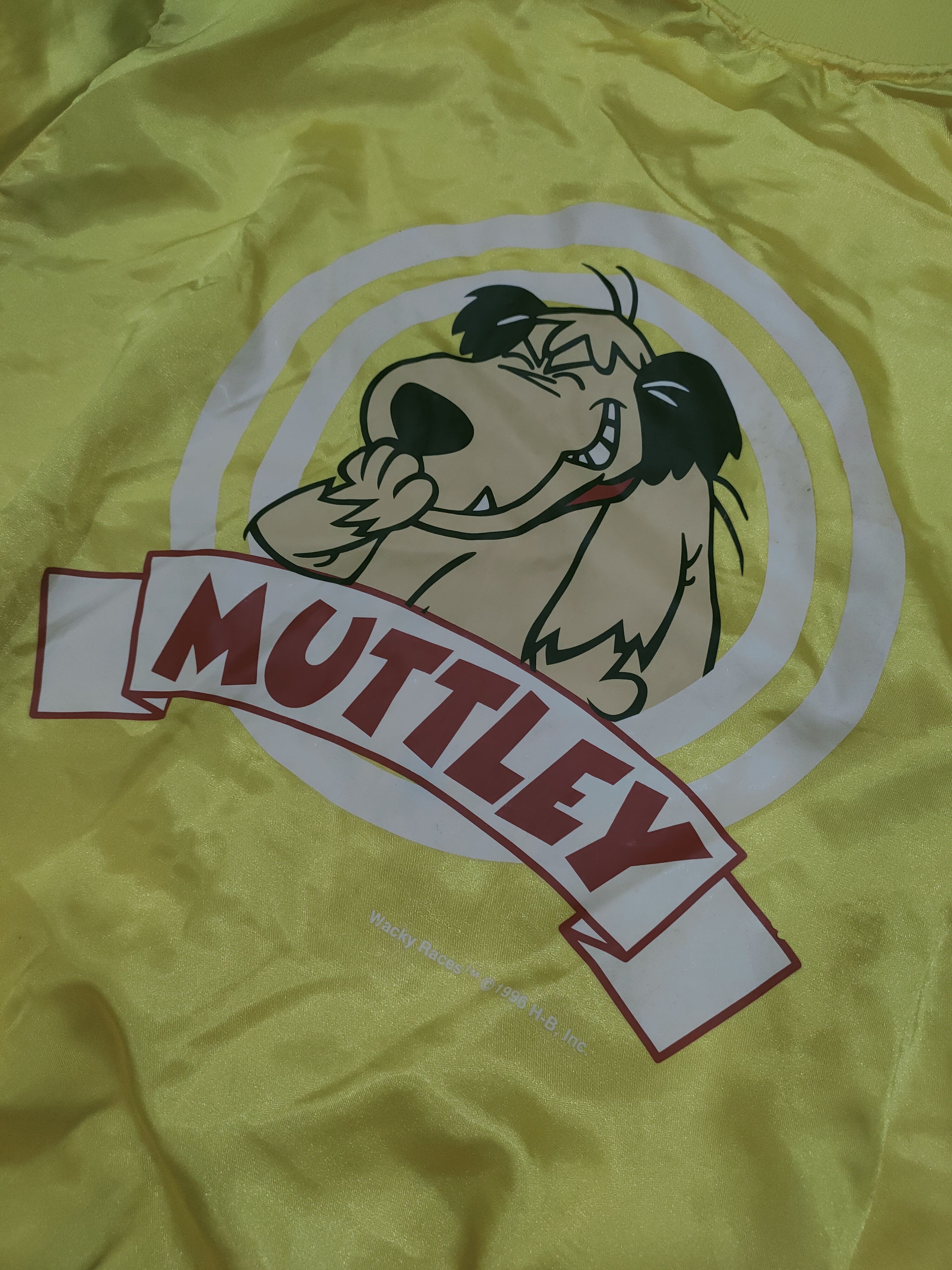 Cartoon Network × Vintage VTG WACKY RACES MUTTLEY NYLON LIGHT JACKET SNAP BUTTON Size US M / EU 48-50 / 2 - 3 Thumbnail
