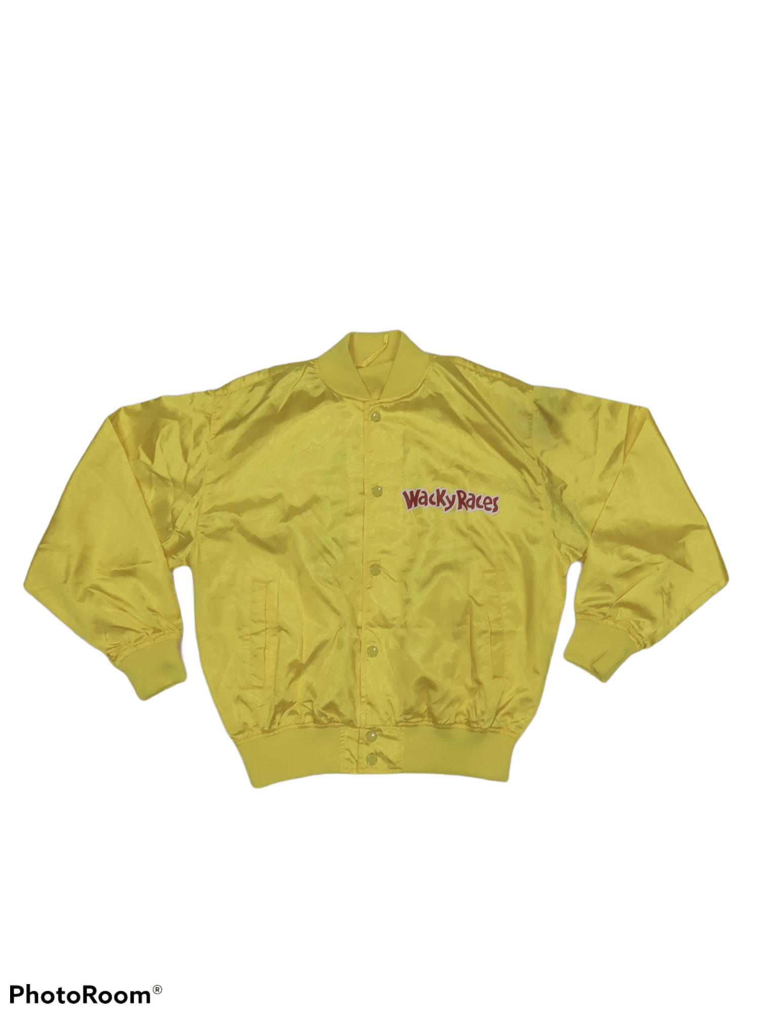 Cartoon Network × Vintage VTG WACKY RACES MUTTLEY NYLON LIGHT JACKET SNAP BUTTON Size US M / EU 48-50 / 2 - 2 Thumbnail