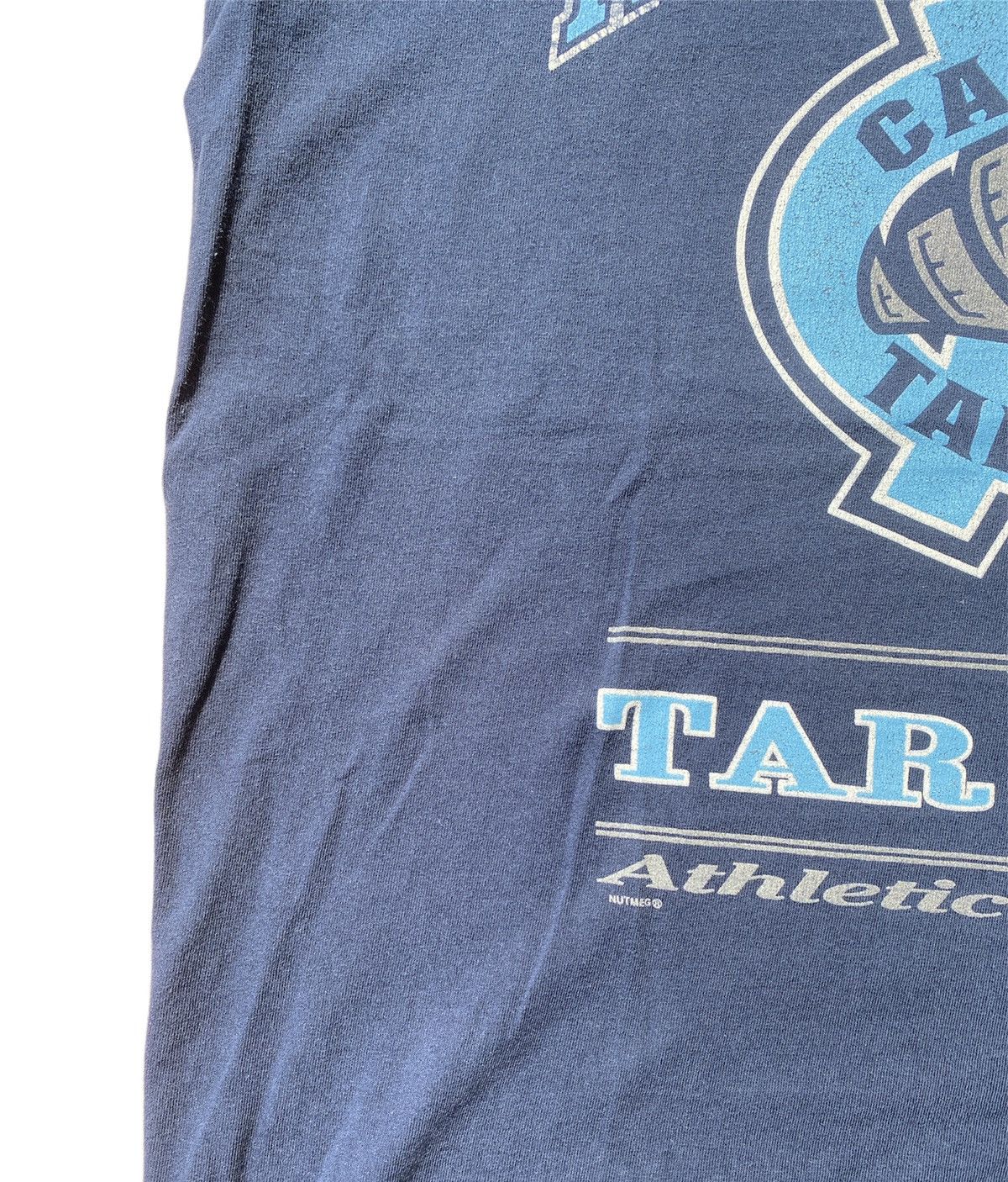 NFL Vintage 90s North Carolina Tar Heels Nutmeg Lee Sport Size US L / EU 52-54 / 3 - 3 Thumbnail