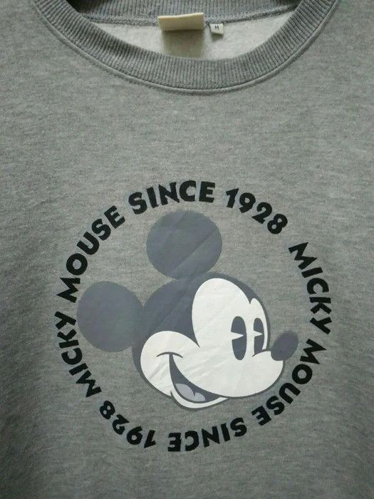 Disney Disney Mickey Mouse Grey Sweatshirt Sweater Jumper Size US M / EU 48-50 / 2 - 3 Thumbnail