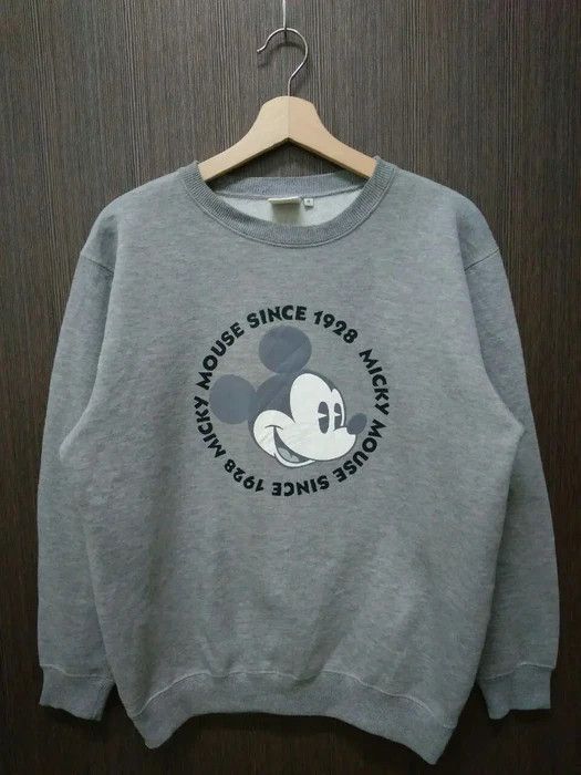 Disney Disney Mickey Mouse Grey Sweatshirt Sweater Jumper Size US M / EU 48-50 / 2 - 1 Thumbnail