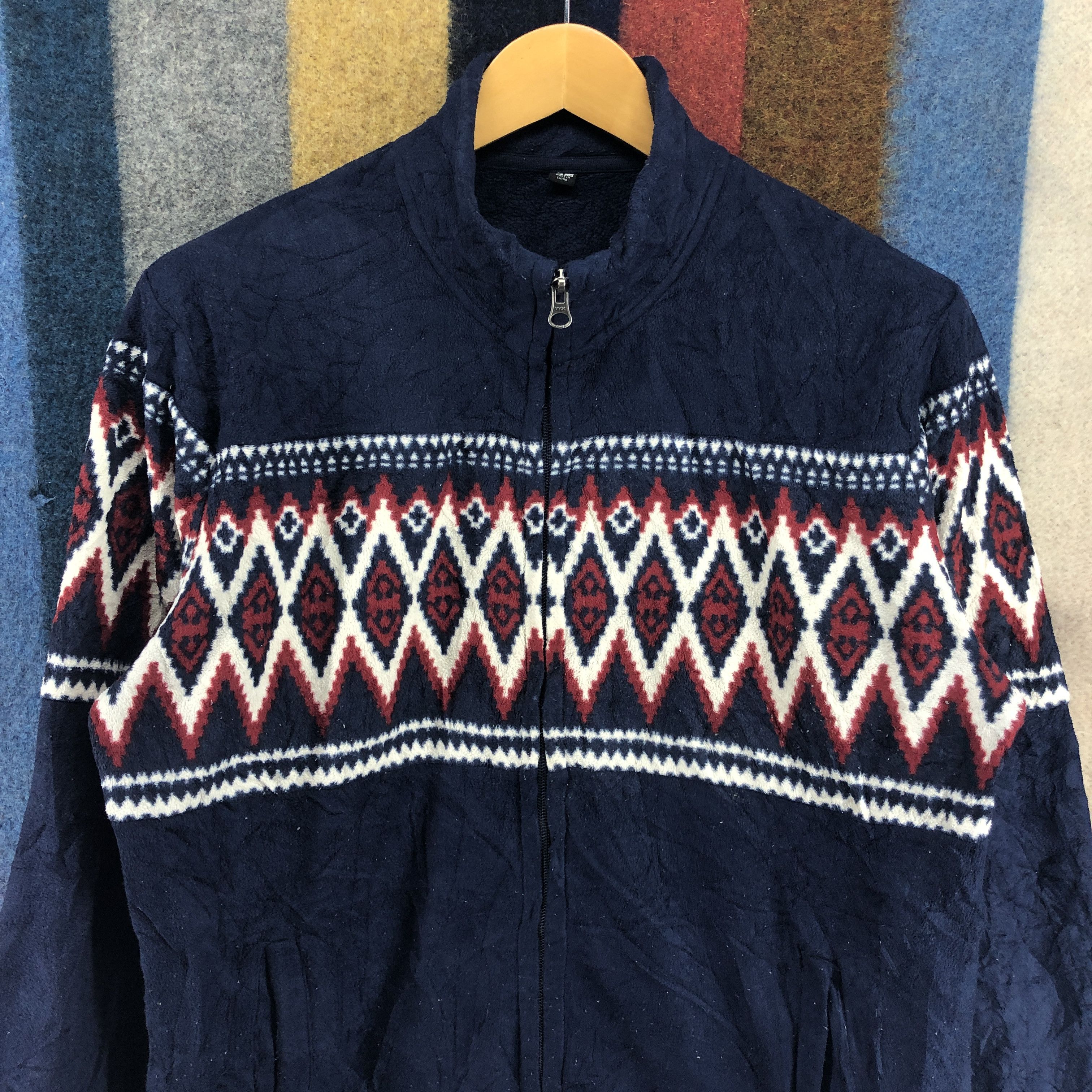 Uniqlo UNIQLO Turtle Neck Zipper Fleece #0102/F Size US M / EU 48-50 / 2 - 2 Thumbnail