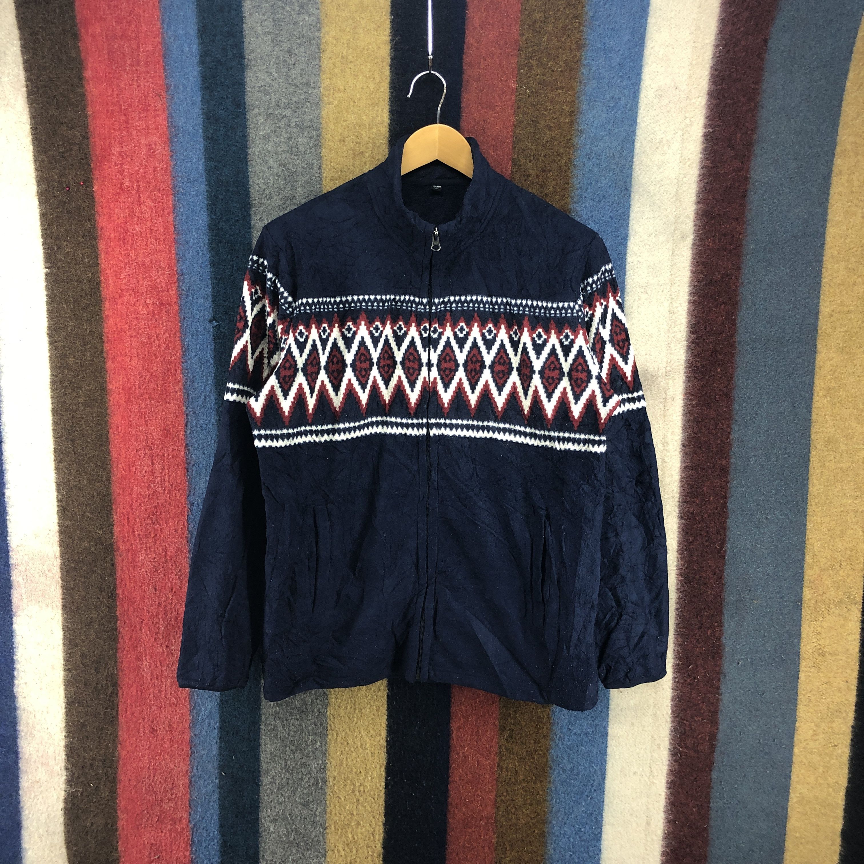 Uniqlo UNIQLO Turtle Neck Zipper Fleece #0102/F Size US M / EU 48-50 / 2 - 1 Thumbnail