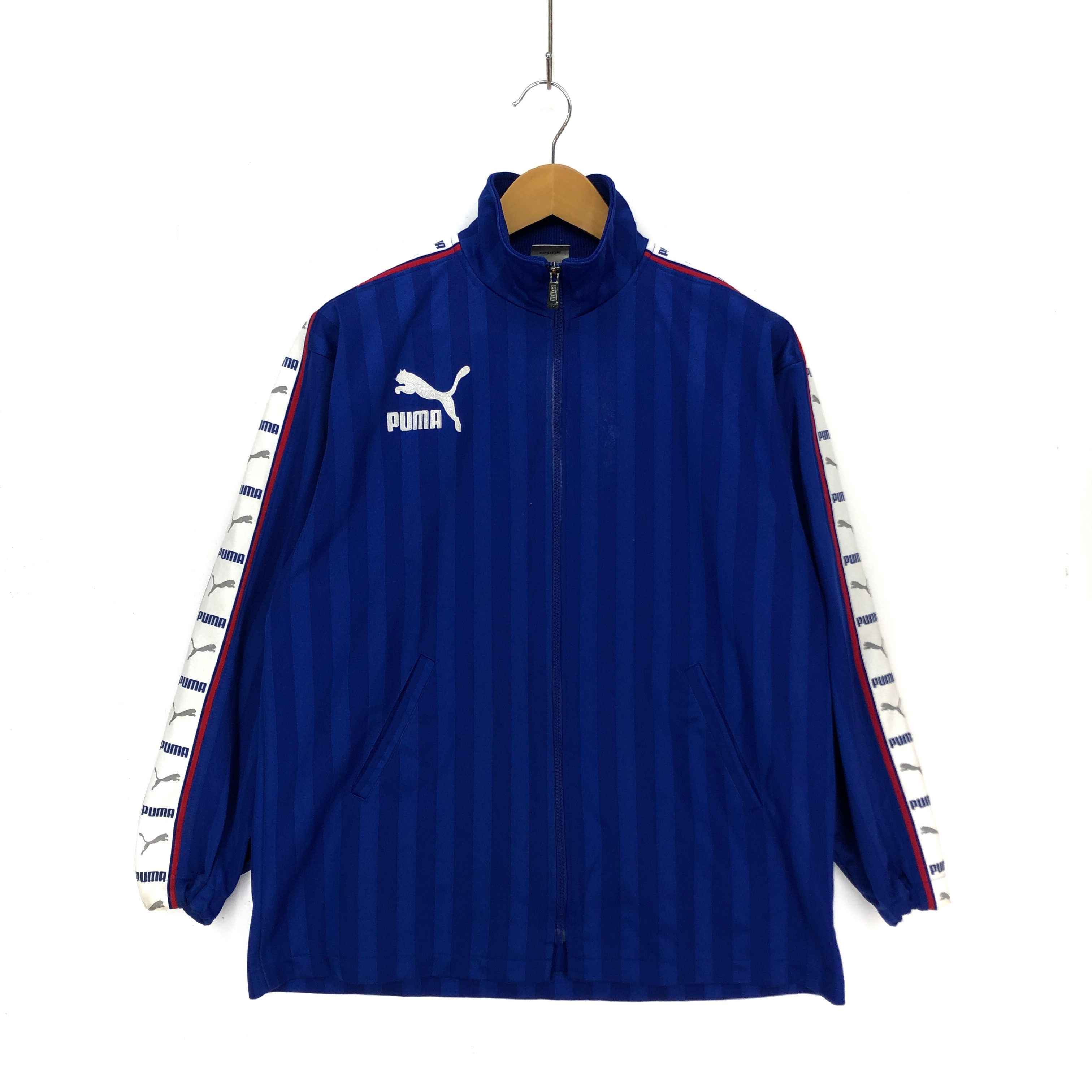 Puma PUMA HIT UNION Side Tape Zipper Jacket #1312-46 Size US L / EU 52-54 / 3 - 3 Thumbnail
