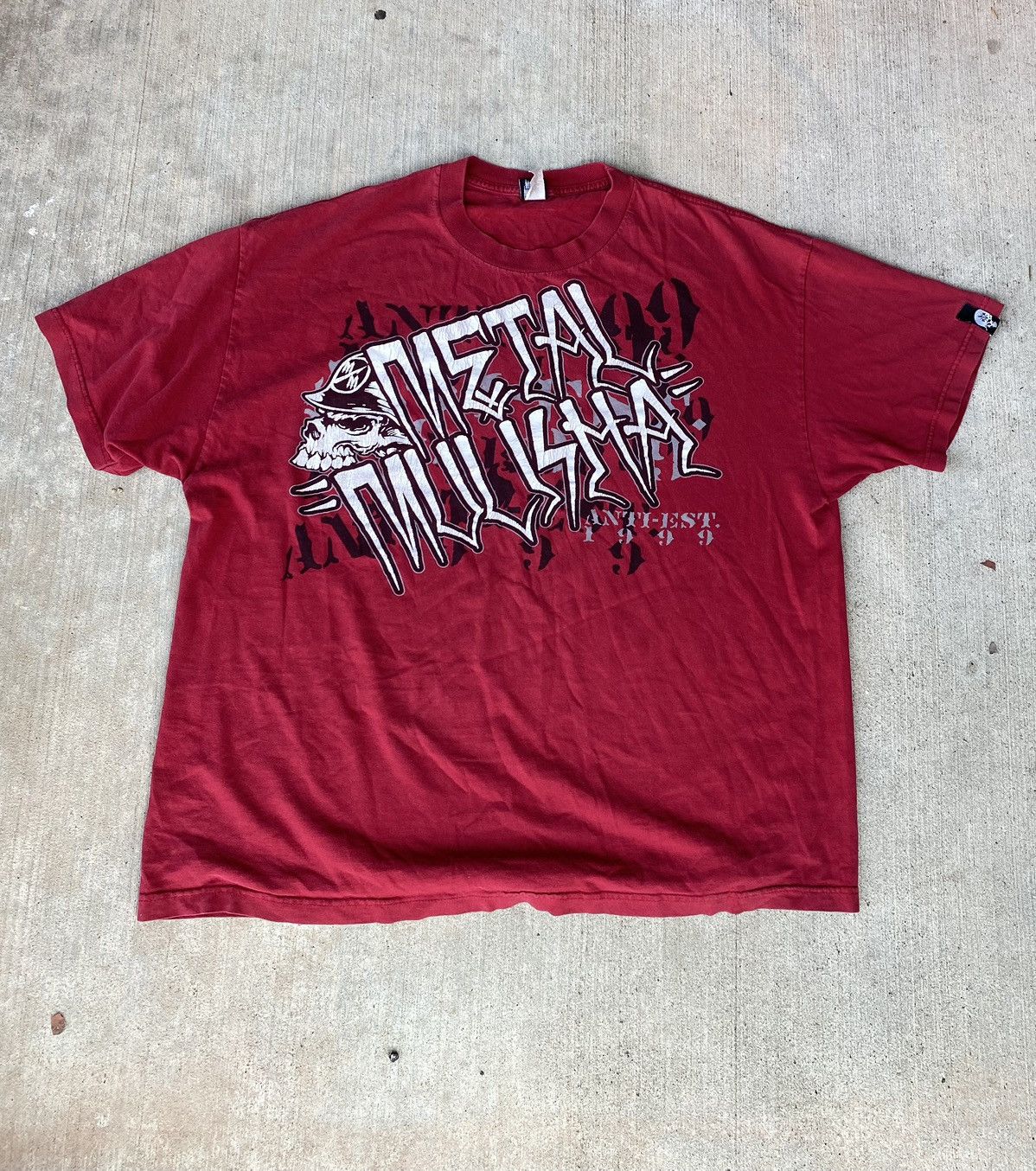 Metal Mulisha Vintage Metal Mulisha Red T Shirt Grailed