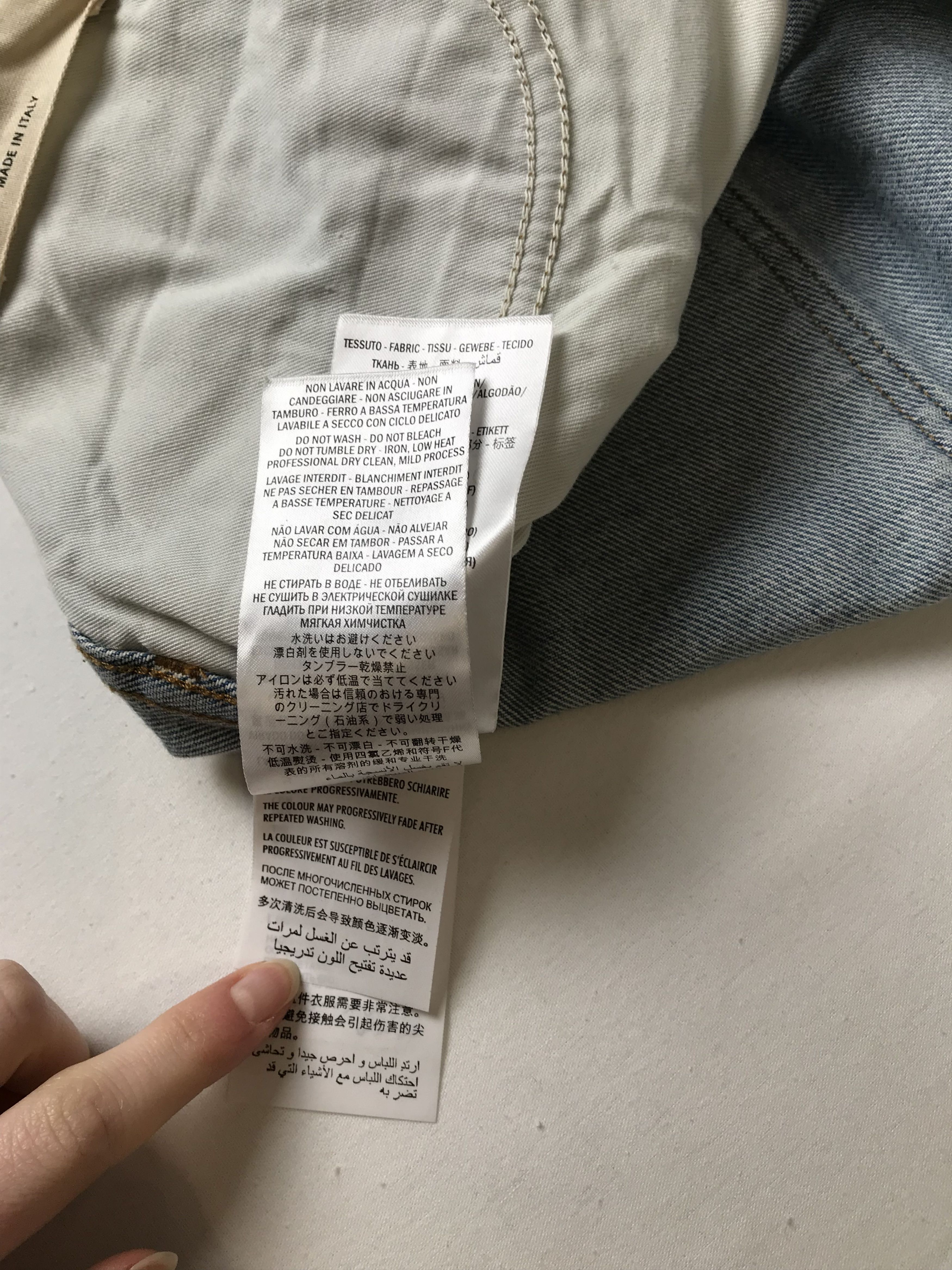 Gucci Gucci Blue 'Loved' Jeans Size US 34 / EU 50 - 10 Thumbnail
