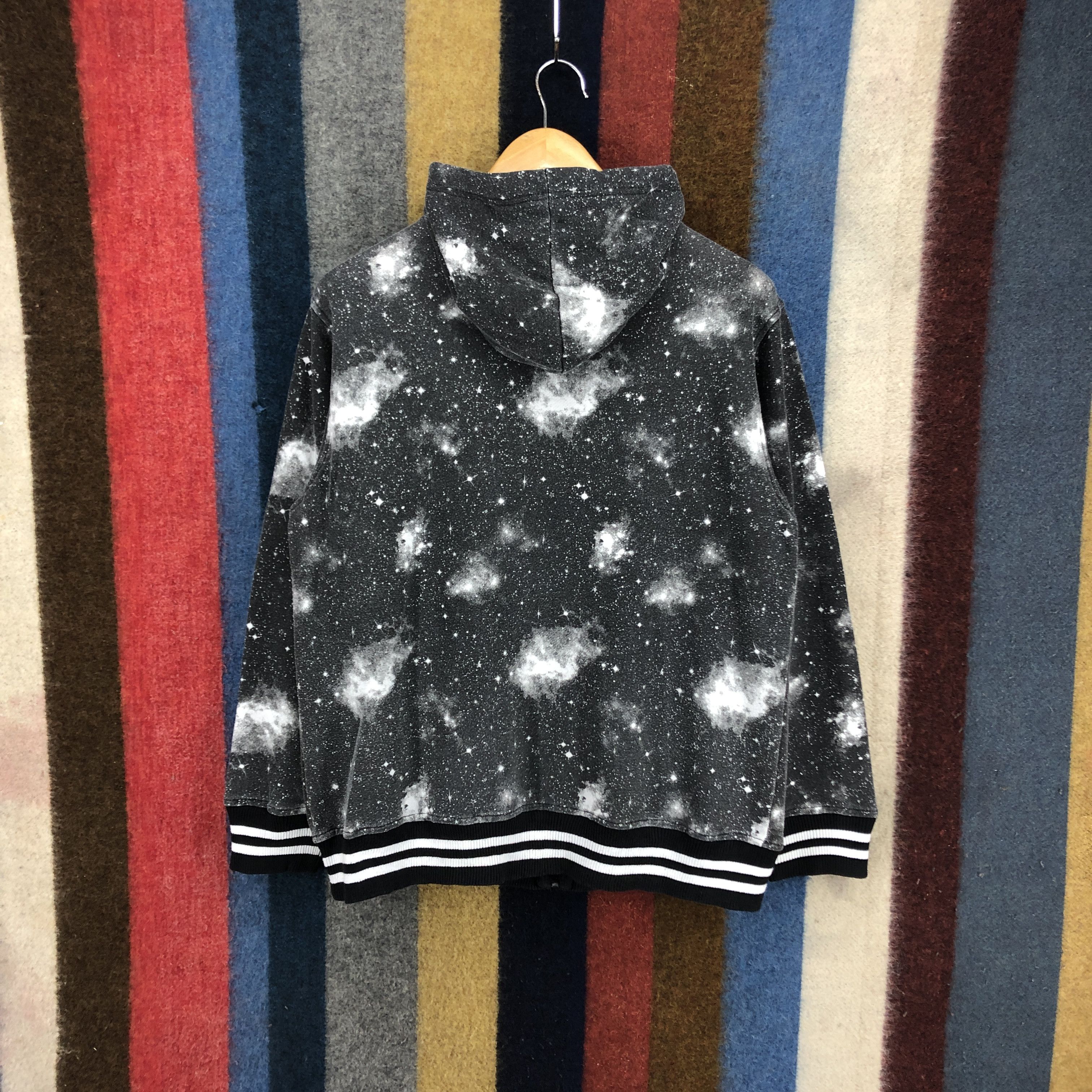 Japanese Brand Galaxy ONE AFTER 99 Zipper Hoodie #2678-76 Size US M / EU 48-50 / 2 - 8 Thumbnail