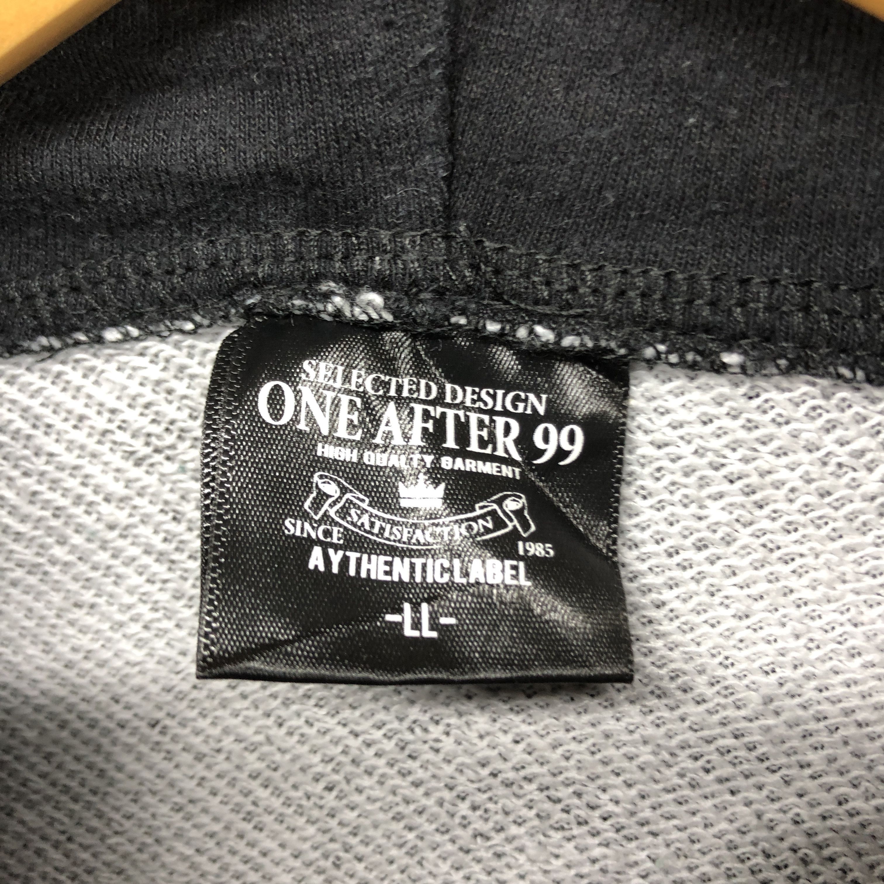 Japanese Brand Galaxy ONE AFTER 99 Zipper Hoodie #2678-76 Size US M / EU 48-50 / 2 - 6 Thumbnail