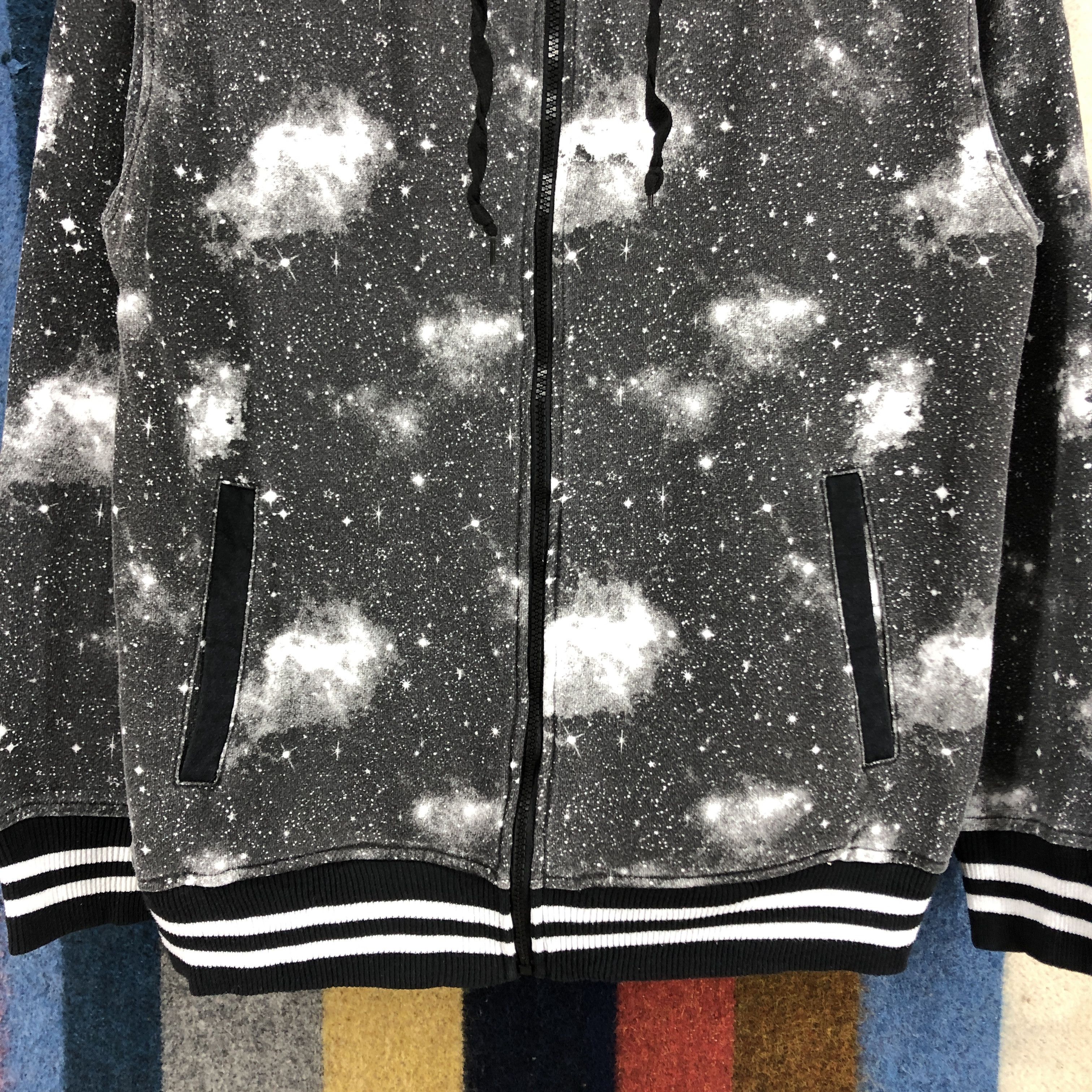 Japanese Brand Galaxy ONE AFTER 99 Zipper Hoodie #2678-76 Size US M / EU 48-50 / 2 - 3 Thumbnail