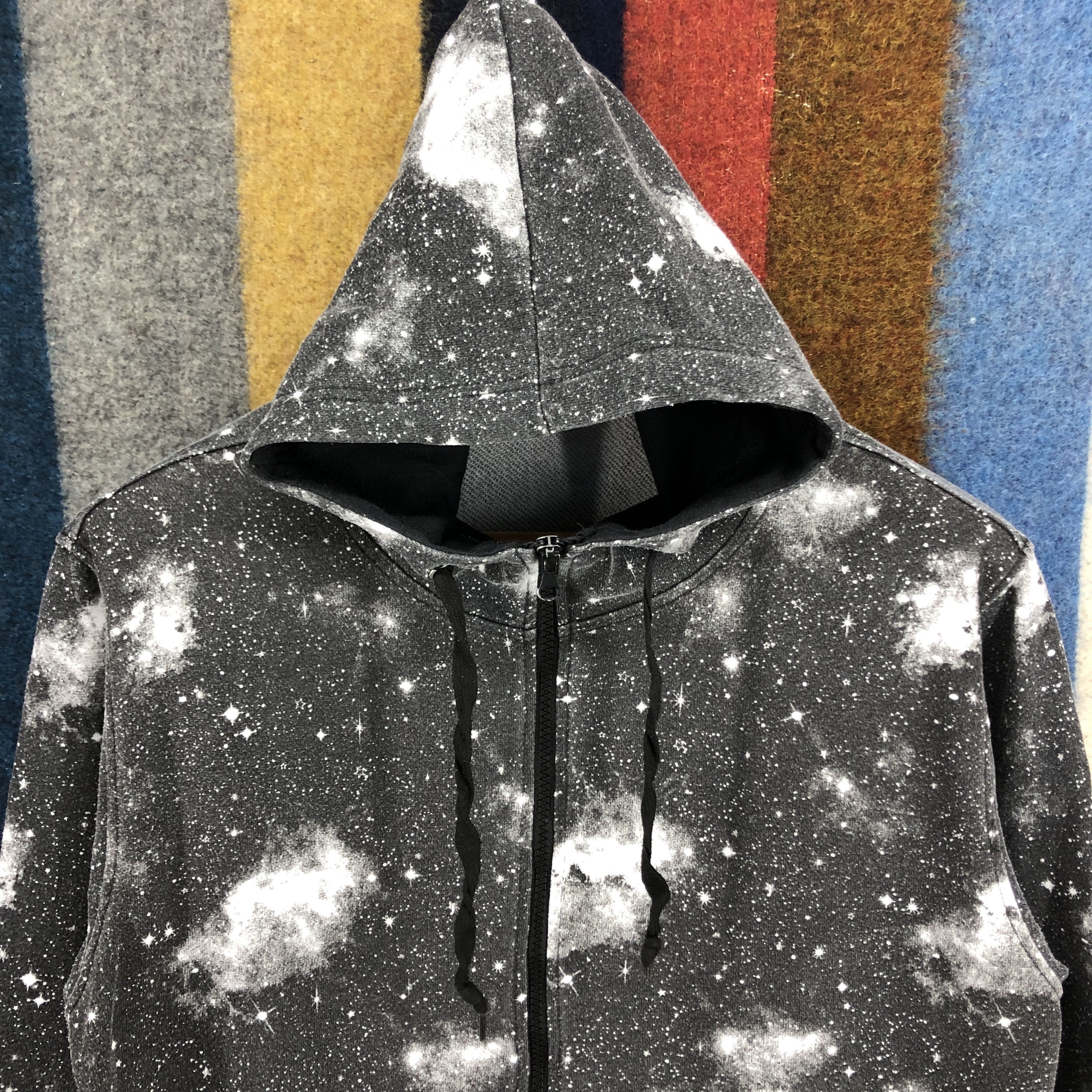 Japanese Brand Galaxy ONE AFTER 99 Zipper Hoodie #2678-76 Size US M / EU 48-50 / 2 - 2 Thumbnail