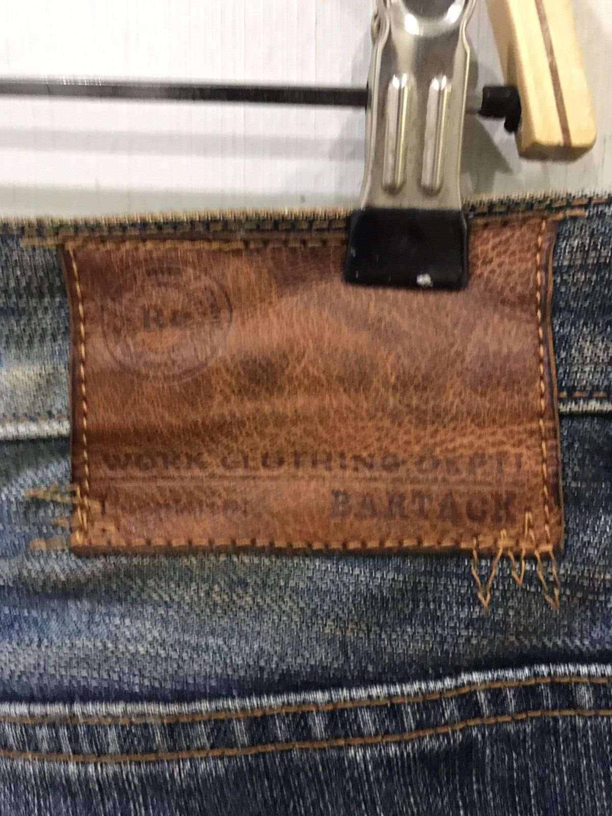 Japanese Brand 💥BORO💥BARTACK Japan Boro Sashiko Selvedge Distressed Denim Size US 32 / EU 48 - 18 Thumbnail