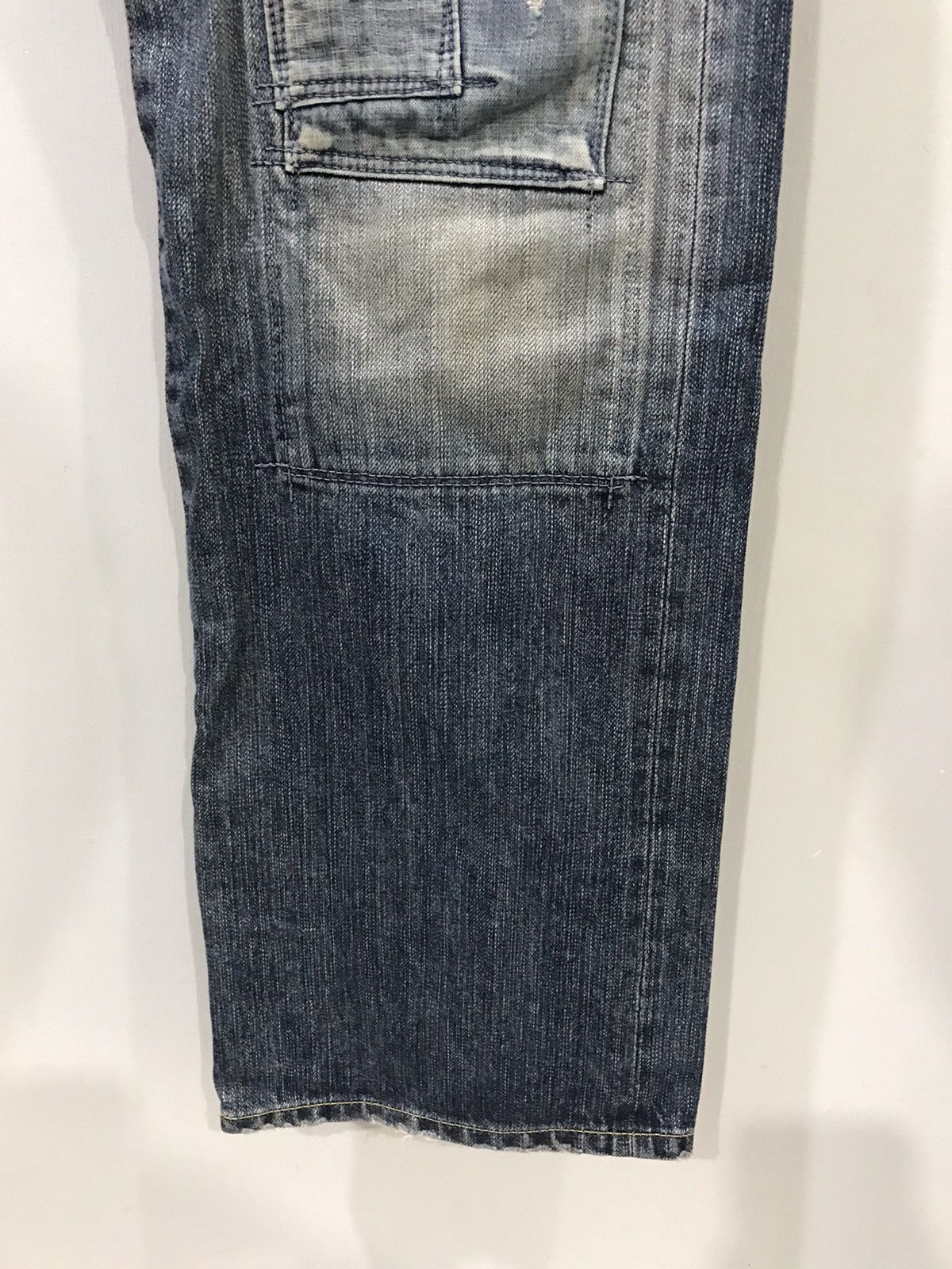 Japanese Brand 💥BORO💥BARTACK Japan Boro Sashiko Selvedge Distressed Denim Size US 32 / EU 48 - 8 Thumbnail