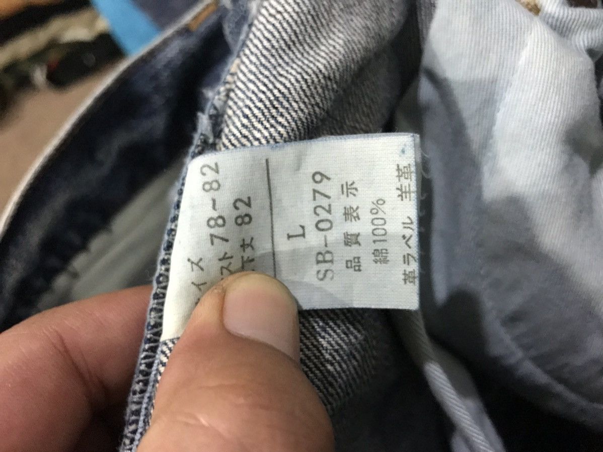 Japanese Brand 💥BORO💥BARTACK Japan Boro Sashiko Selvedge Distressed Denim Size US 32 / EU 48 - 20 Thumbnail