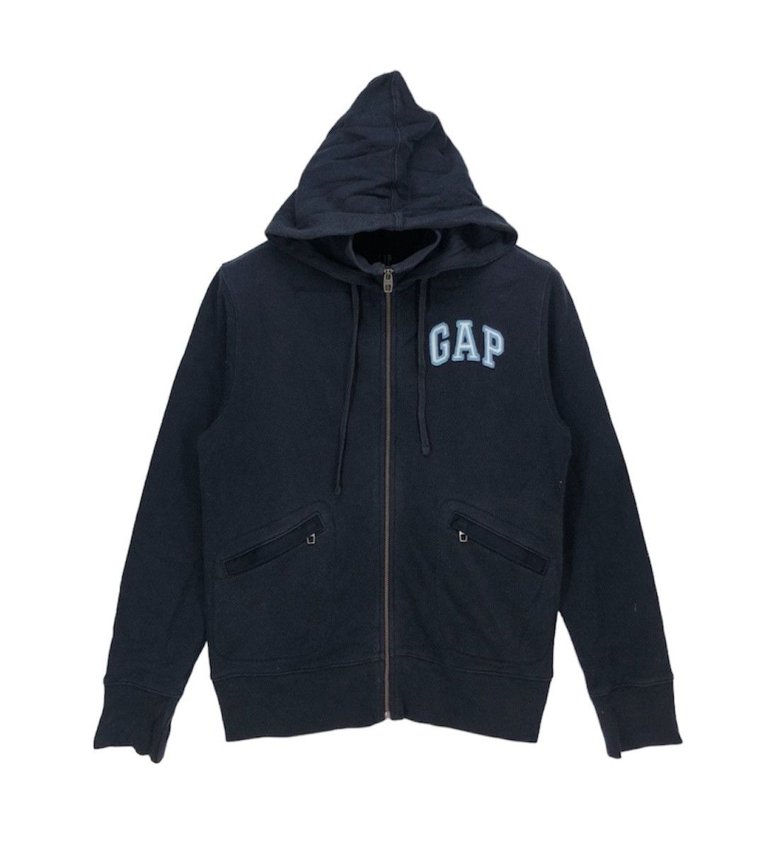 Gap GAP Zipper Hoodie Double Pocket #1056-37 Size US M / EU 48-50 / 2 - 1 Thumbnail