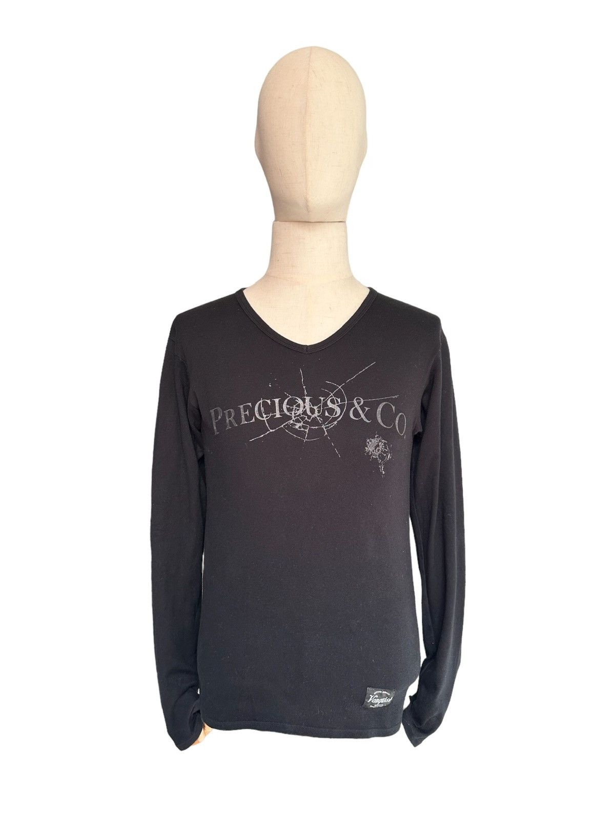 Fragment Design × Vanquish 2000s Elegante Vanquish black top long sleeve Size US M / EU 48-50 / 2 - 7 Thumbnail