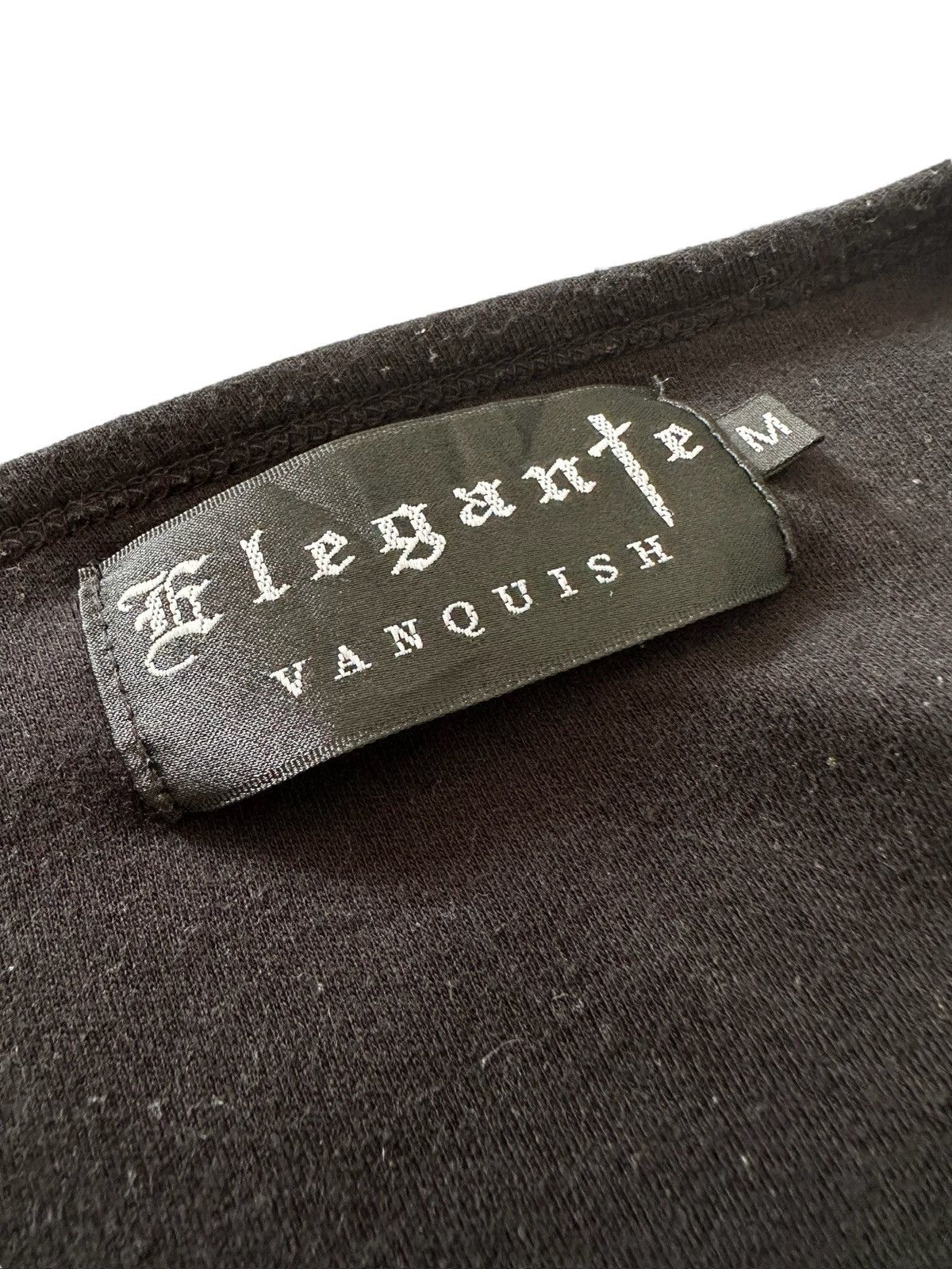 Fragment Design × Vanquish 2000s Elegante Vanquish black top long sleeve Size US M / EU 48-50 / 2 - 5 Thumbnail