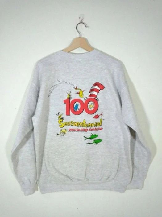 Hanes Vintage Dr. Seuss Seussentennial 100th Ted Geisel's Size US M / EU 48-50 / 2 - 1 Thumbnail