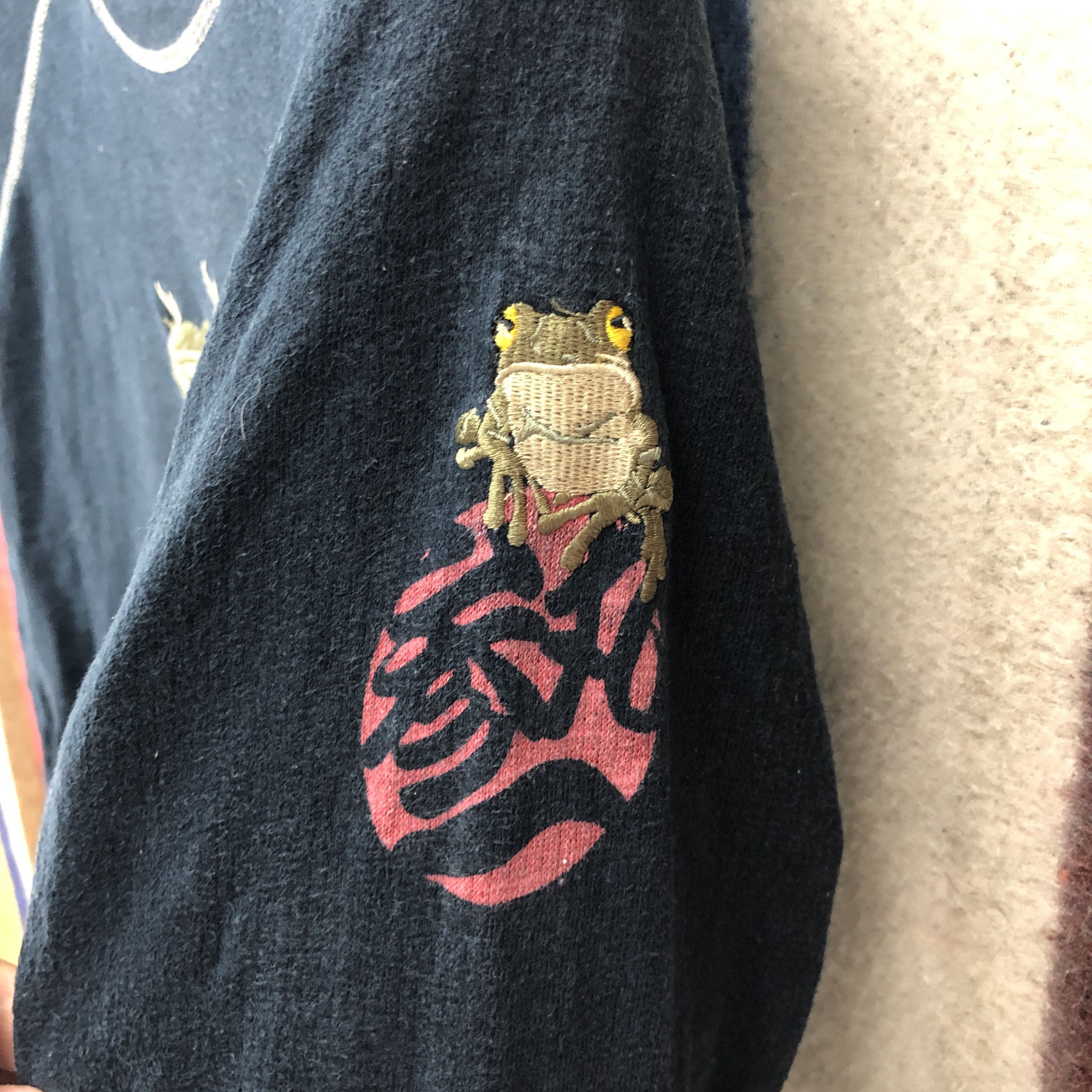 Japanese Brand Rare Design KAERU The Frog Crew Neck Sweatshirt #0551/X Size US M / EU 48-50 / 2 - 3 Thumbnail