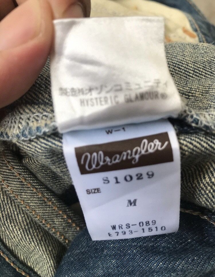 Hysteric Glamour Hysteric Glamour Wrangler Denim Size US 32 / EU 48 - 9 Thumbnail