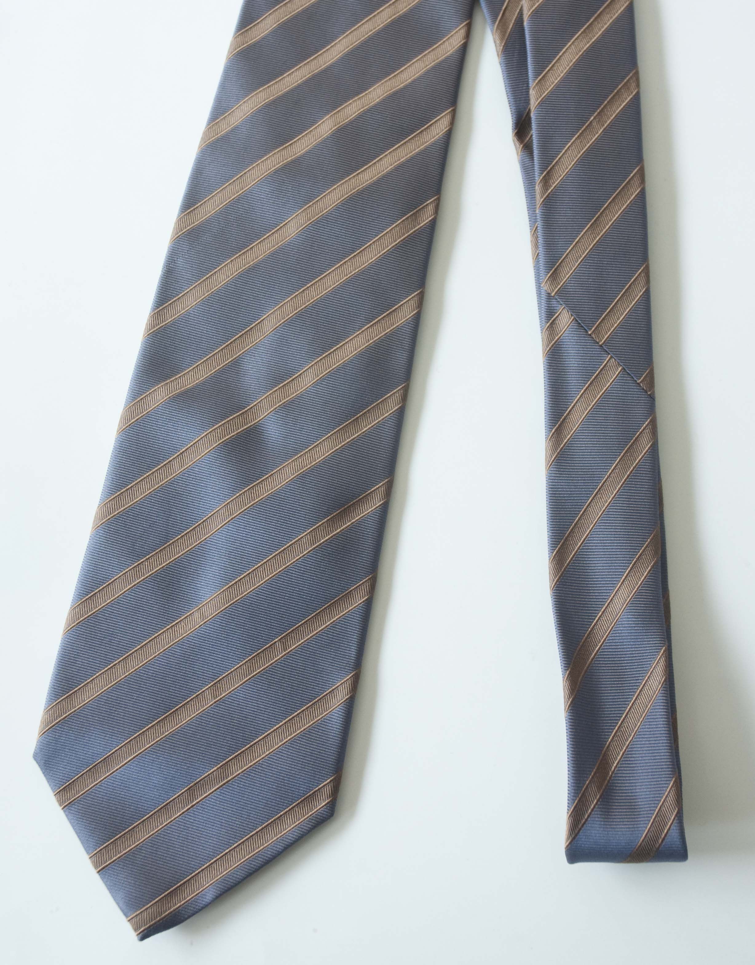 Luciano Barbera Luciano Barbera Tie 100% Silk Blue / Purple Made in Italy Size ONE SIZE - 2 Thumbnail